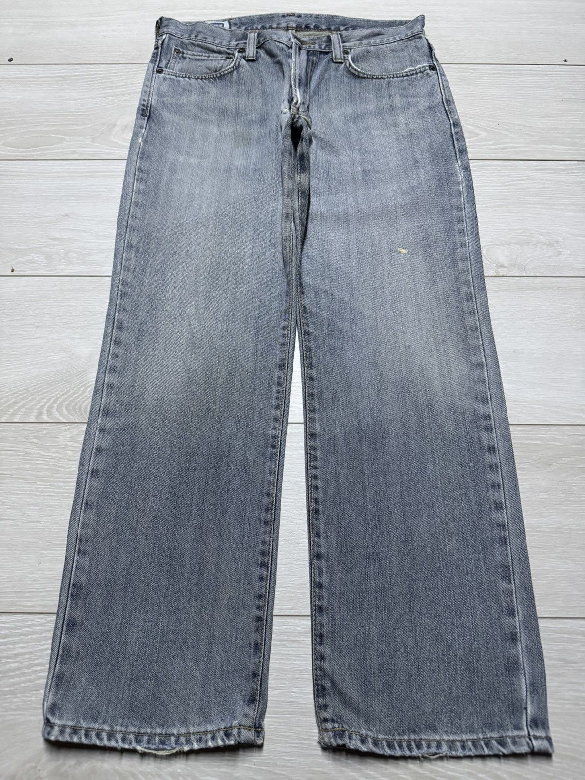Edwin Vintage Edwin 403 Denim Distressed Loose Jeans Size US 32 / EU 48 - 1 Thumbnail