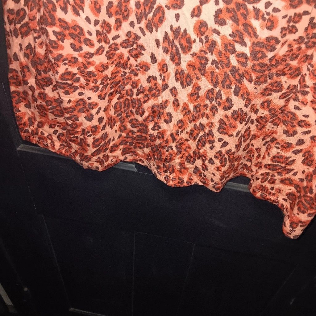 Torrid Torrid, leopard print tank top, orange & black, nwot, 2x Size XL / US 12-14 / IT 48-50 - 5 Thumbnail