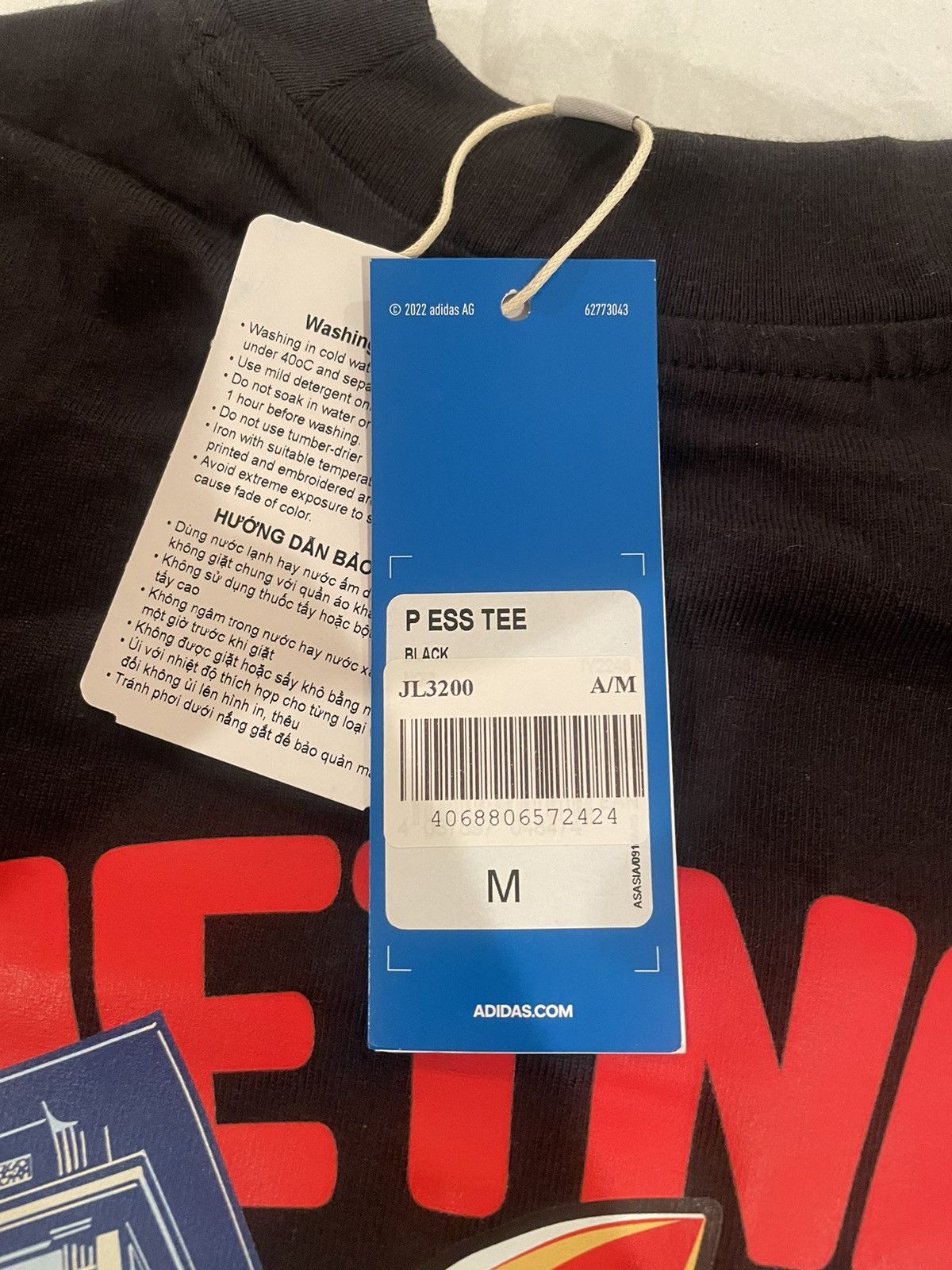 Adidas Adidas Vietnam Tee Size US M / EU 48-50 / 2 - 2 Thumbnail