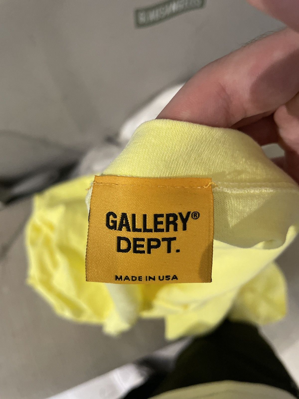 Gallery Dept. Gallery Dept. ASICS Logo T-Shirt Lime Green XXL Size US XXL / EU 58 / 5 - 5 Thumbnail