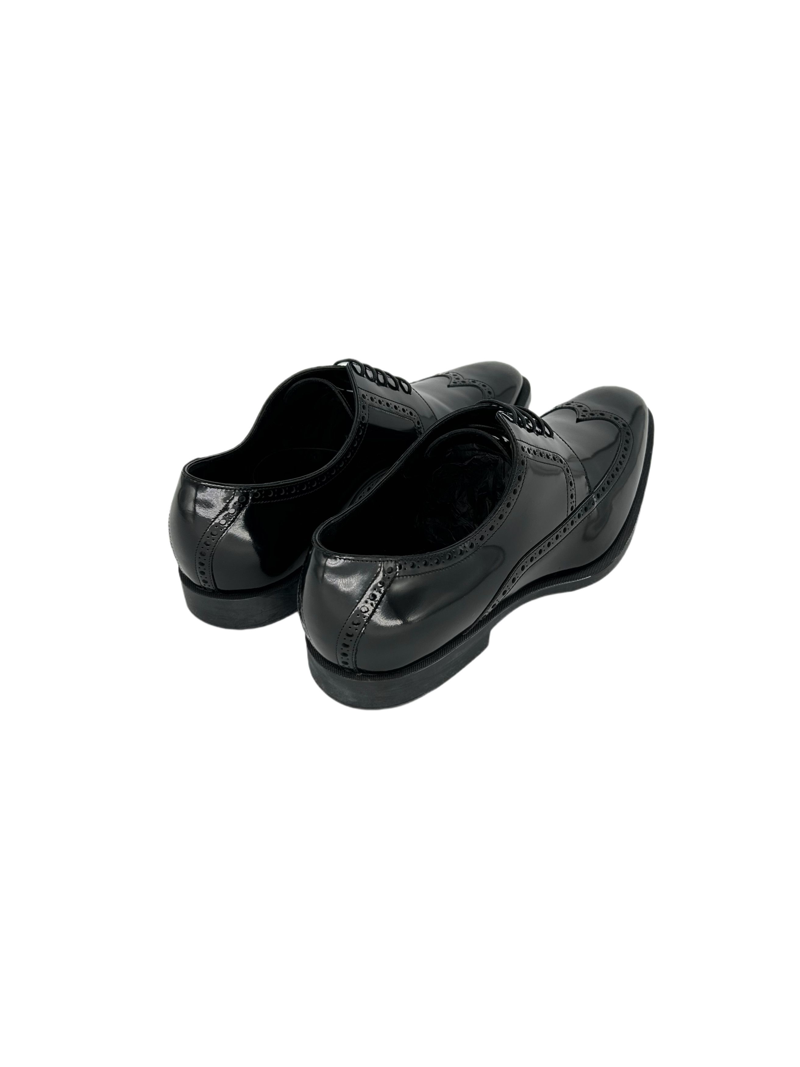 Dior Dior Homme Black Patent Leather 'Derby' Brogues Size US 9 / EU 42 - 6 Thumbnail
