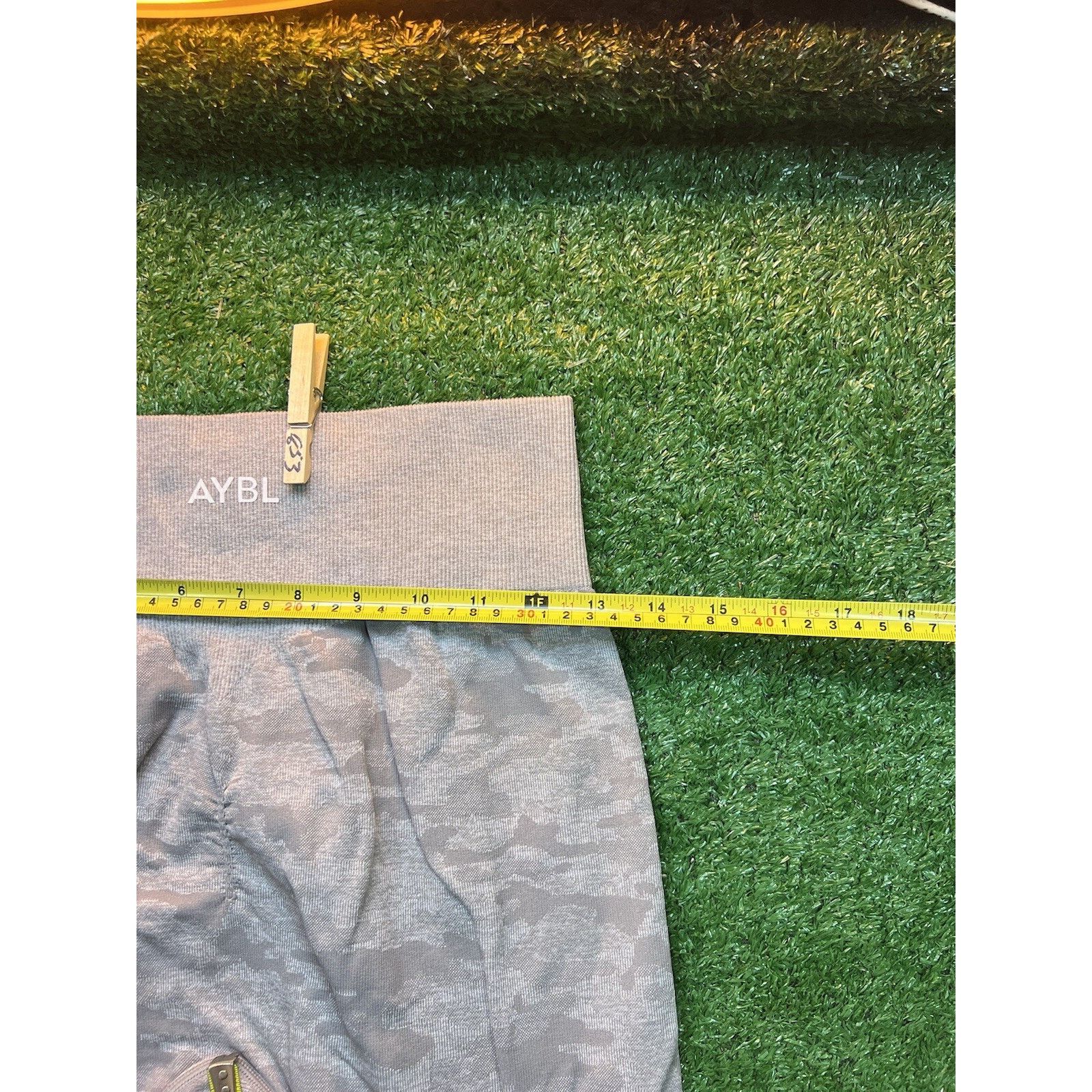Other AYBL Seamless Leggings Pants Womens Medium Gray Camo Size 26" / US 2 / IT 38 - 5 Thumbnail