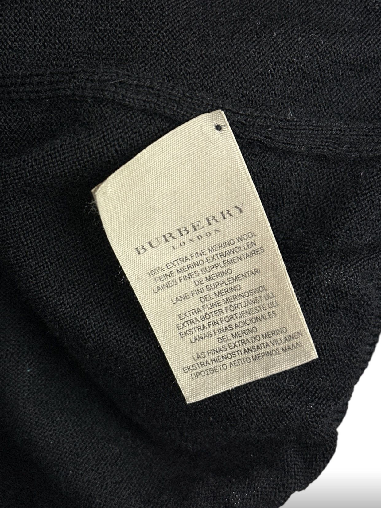 Burberry Burberry London Women’s Long Sleeve Cardigan Wool Sweater Size L / US 10 / IT 46 - 12 Thumbnail