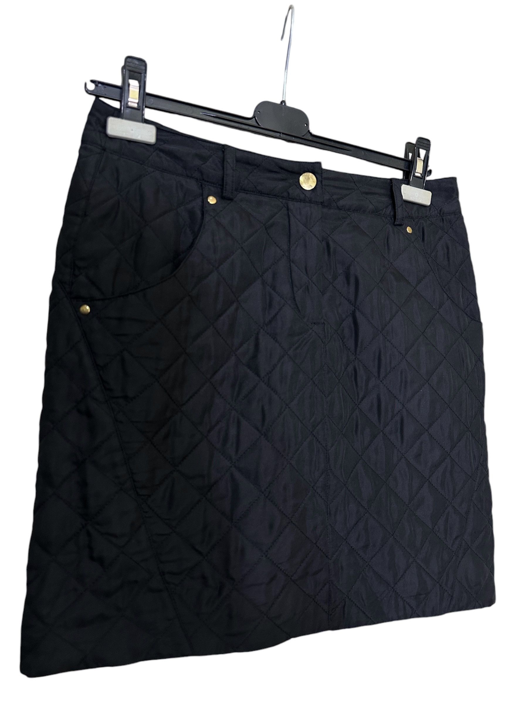 Vivienne Tam Silk black skirt Size 27" / US 4 / IT 40 - 2 Thumbnail