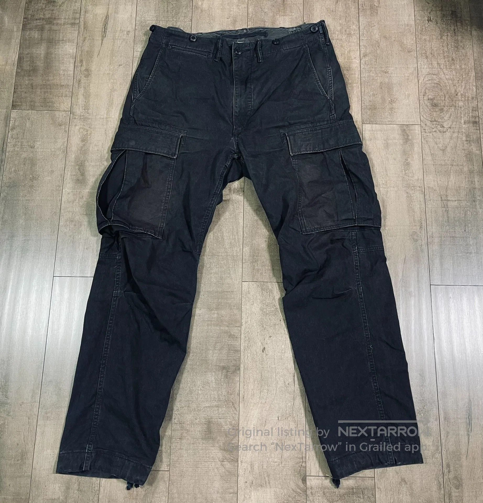 RRL Ralph Lauren RRL Vintage Washed Cargo Pants. Size US 34 / EU 50 - 2 Thumbnail
