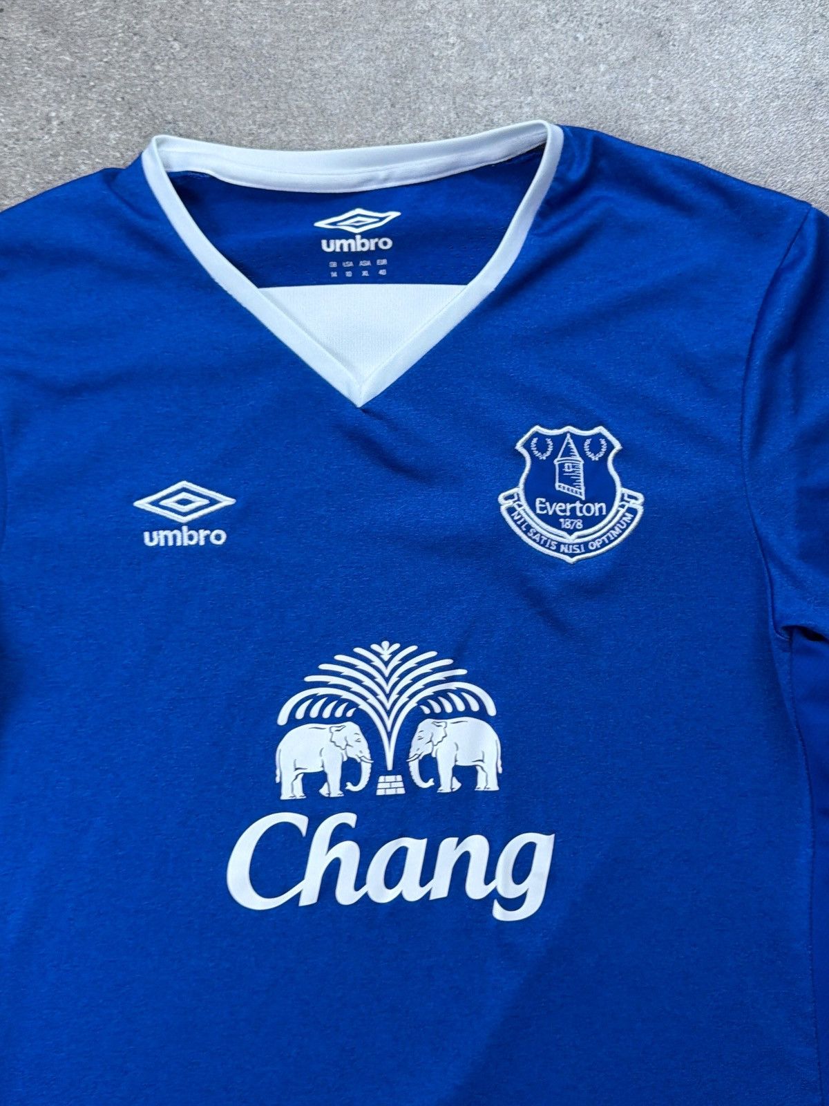 Umbro Umbro Everton Home Shirt Blue FC Chang Size US S / EU 44-46 / 1 - 4 Thumbnail