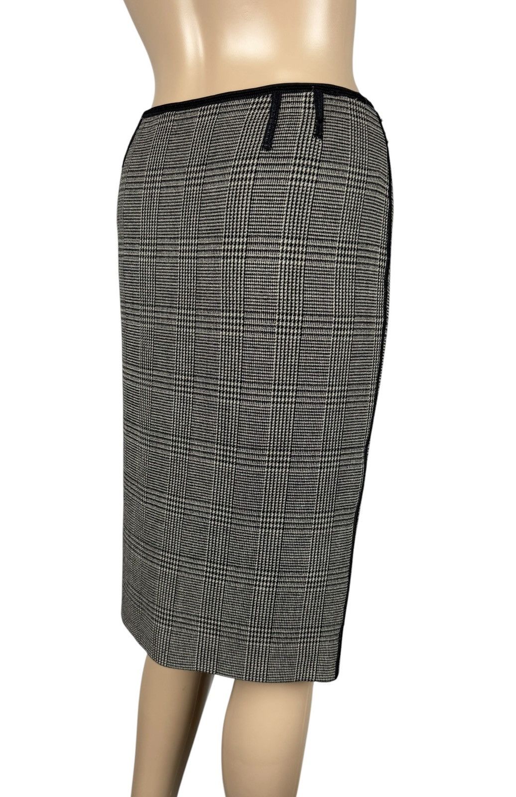 Jean Paul Gaultier Jean Paul Gaultier Wool Glencheck Skirt Vintage UK14 IT46 Size 34" / US 12 / IT 48 - 12 Thumbnail