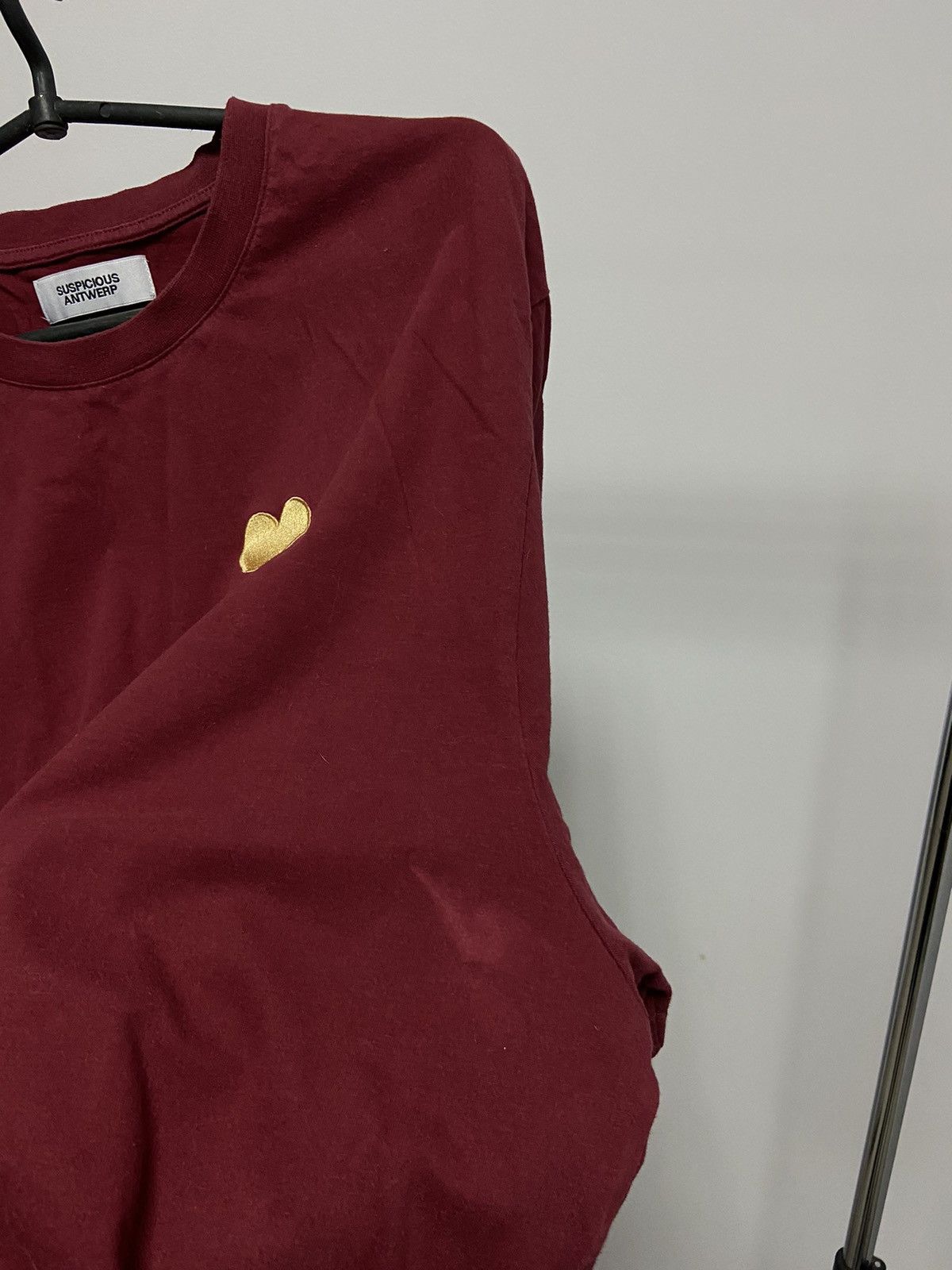 Suspicious Antwerp × Vintage Suspicious Antwerp Vintage T Shirt Big Logo Size US XXL / EU 58 / 5 - 8 Thumbnail