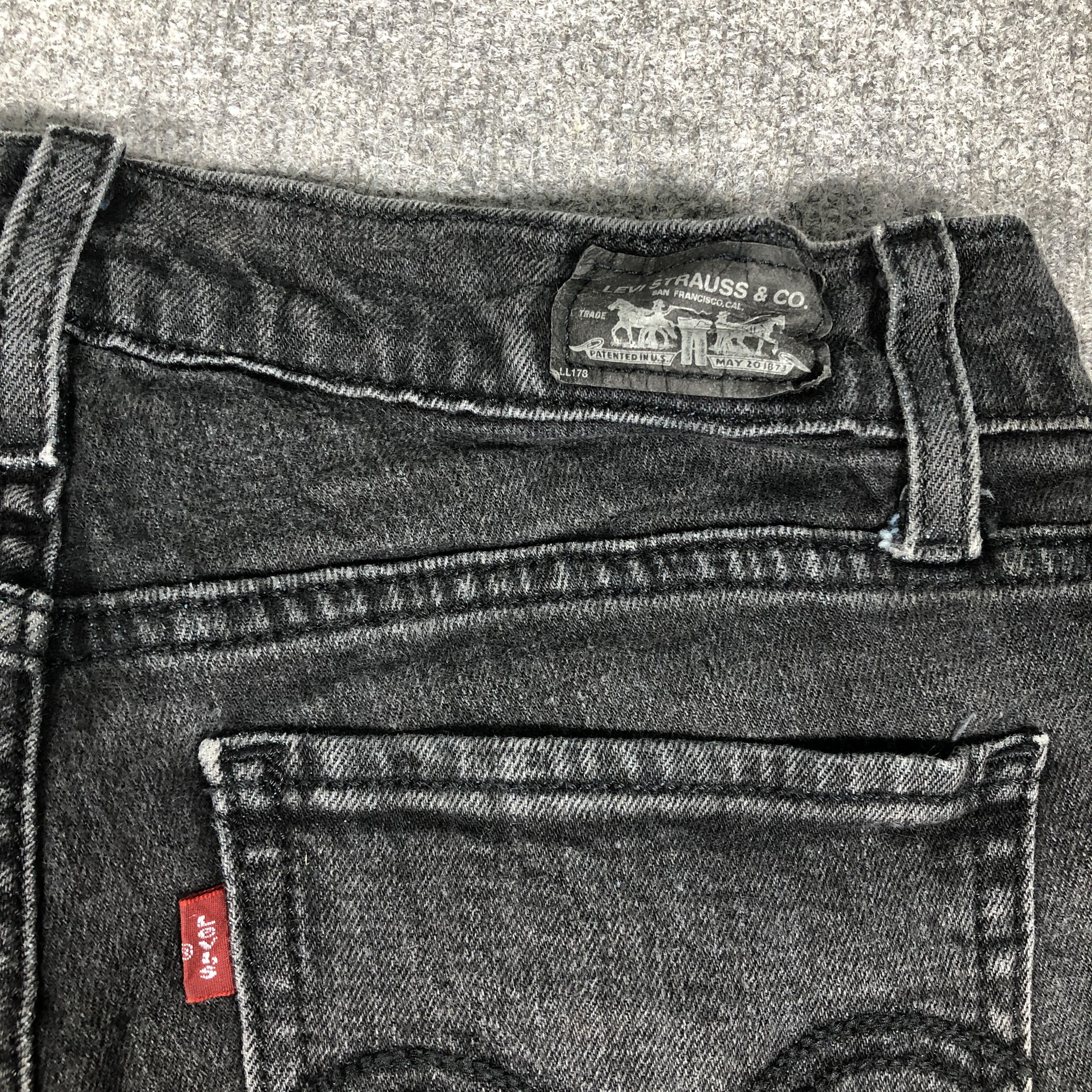 Levi's × Vintage Womens Vintage Levis 524 Jeans Too Superlow L1110W Size 28" / US 6 / IT 42 - 8 Thumbnail