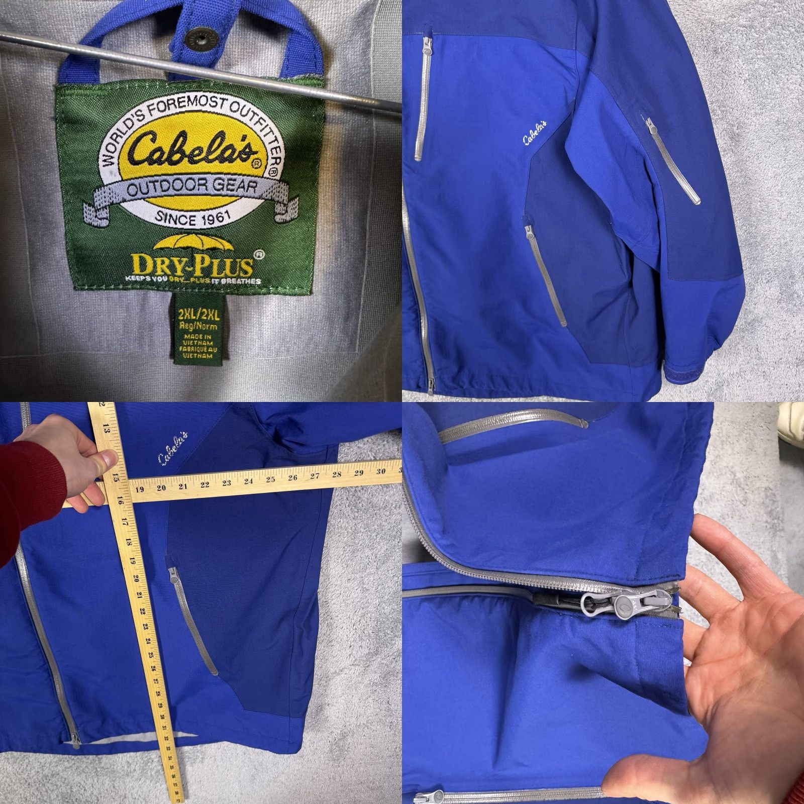 Vintage Cabela's Dry Plus Jacket Mens 2XL Softshell Tech Waterproof Parka Taped Seams Jacket Shirt? Size US XXL / EU 58 / 5 - 8 Thumbnail