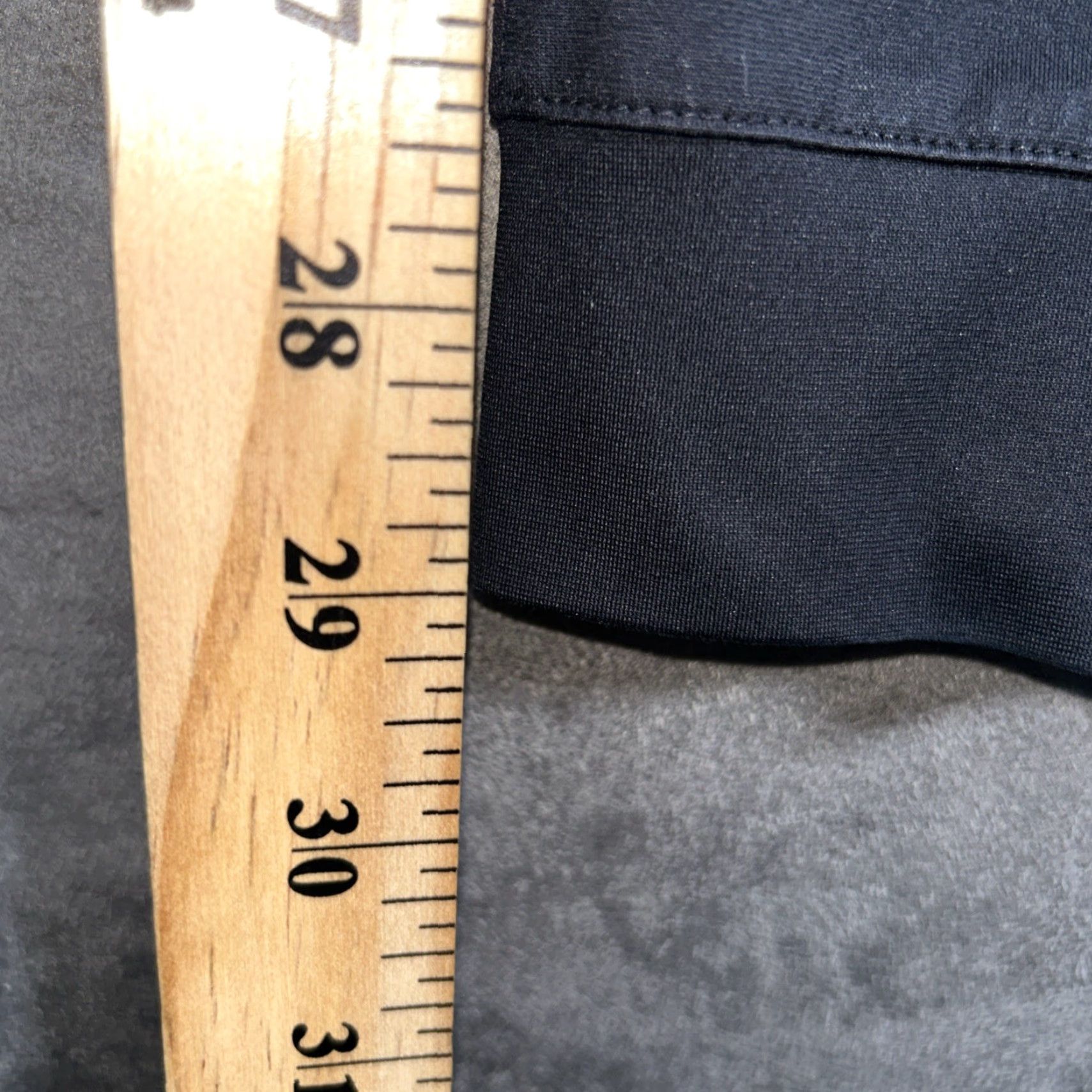Rhone Rhone Jogger Pants Mens 28 Black Zip Ankle Stretch Tapered Fit Regular Inseam 29 City Vintage: No Size US 28 / EU 44 - 6 Thumbnail