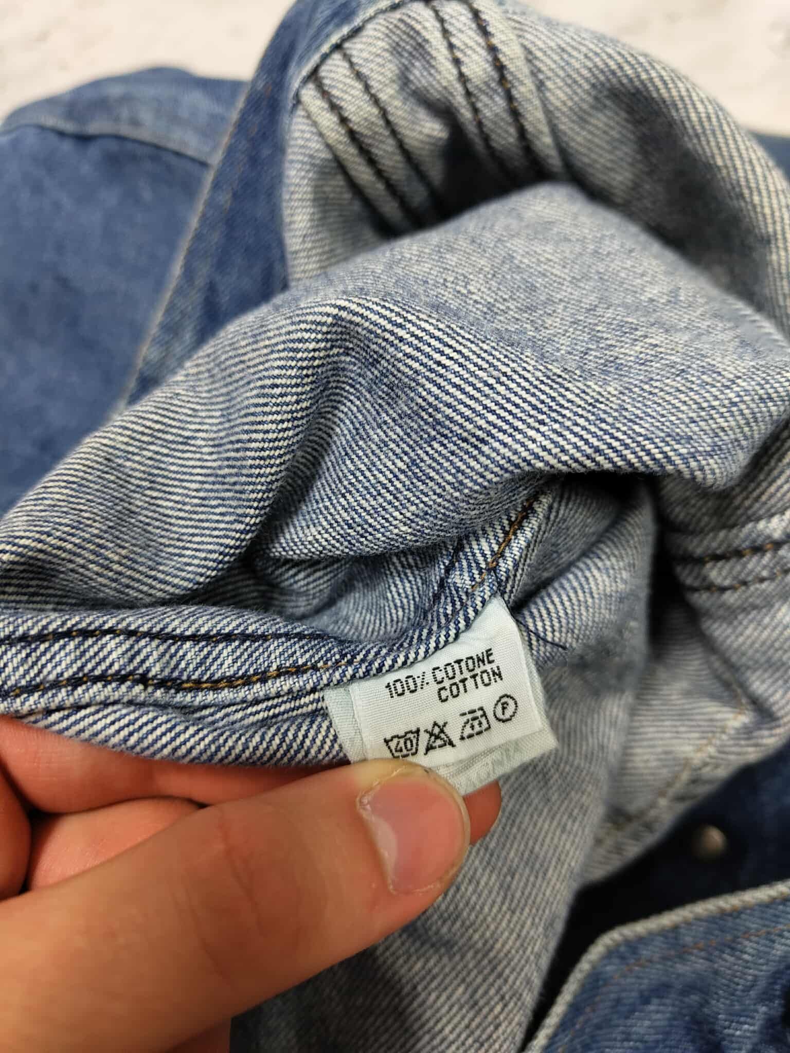 CLOSED × Marithe + Francois Girbaud × Vintage 80s Marithe Francois Girbaud Closed Denim Jacket Size US L / EU 52-54 / 3 - 5 Thumbnail