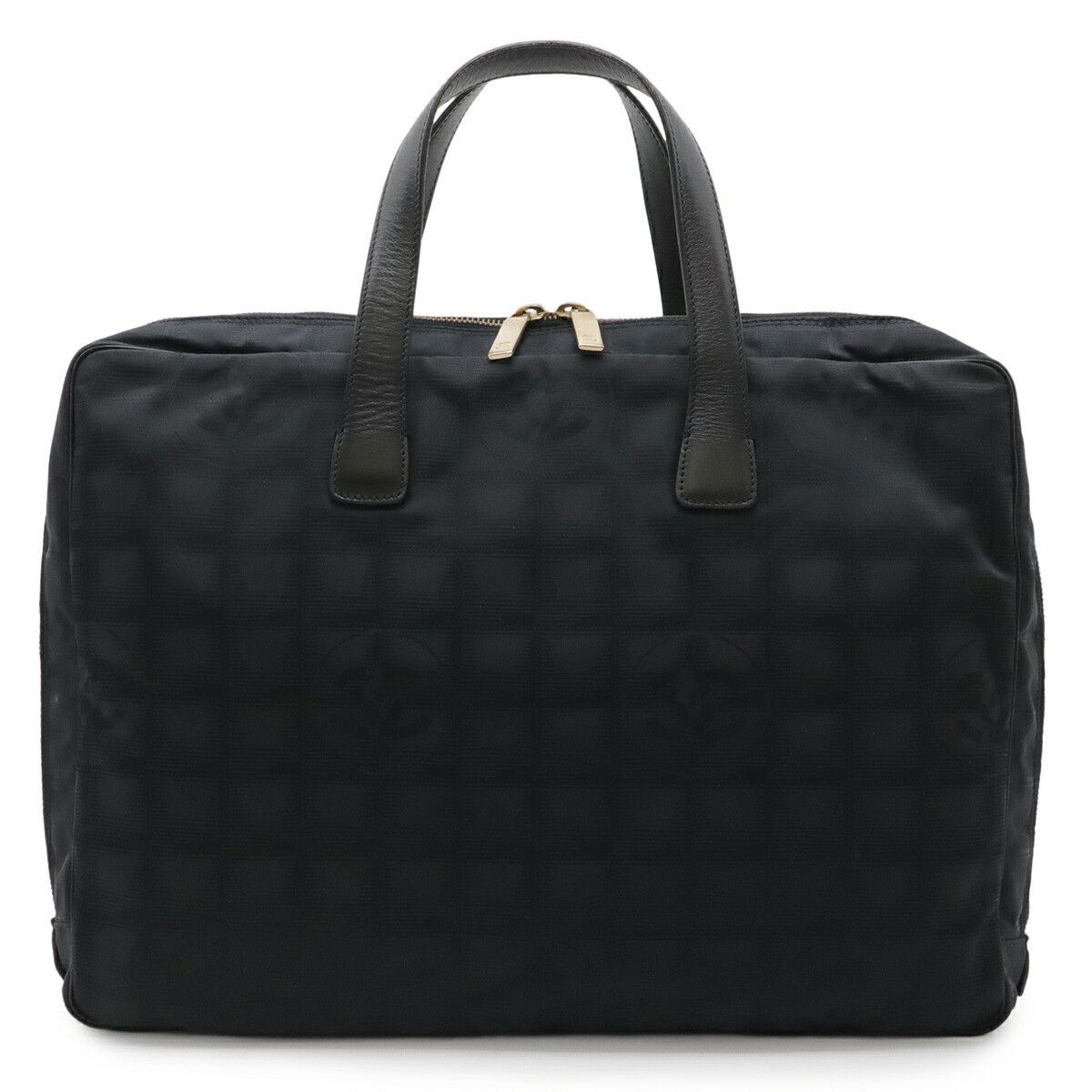 Chanel Chanel Chanel New Travel Line Nylon Jacquard Briefcase Textile Business Bag A15974 DUTY FREE for USA Size ONE SIZE - 1 Thumbnail