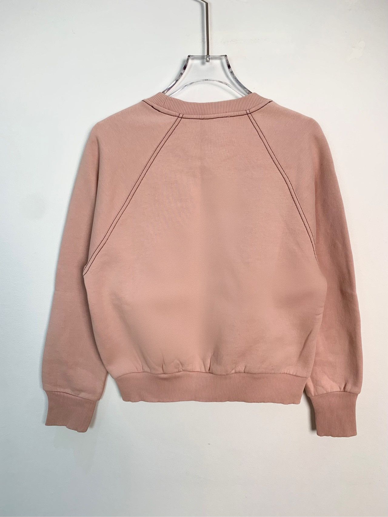 Burberry Burberry Pink Fleece Lined Long Sleeve Sweatshirt K26WX Size XS / US 0-2 / IT 36-38 - 2 Thumbnail