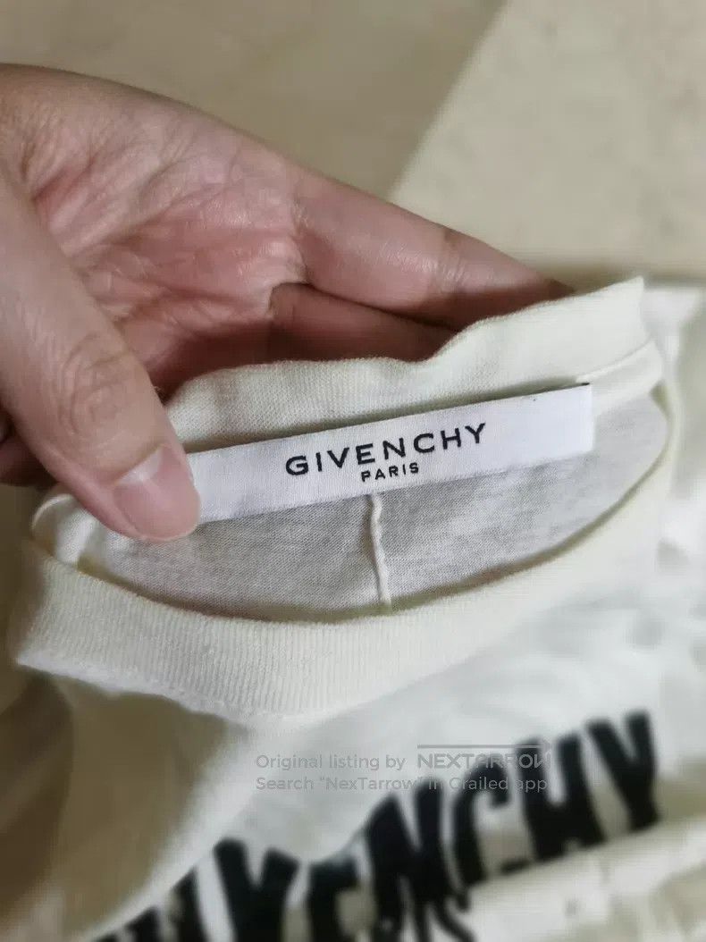 Givenchy Givenchy Hole Short Sleeve T-Shirt Size US XS / EU 42 / 0 - 4 Thumbnail