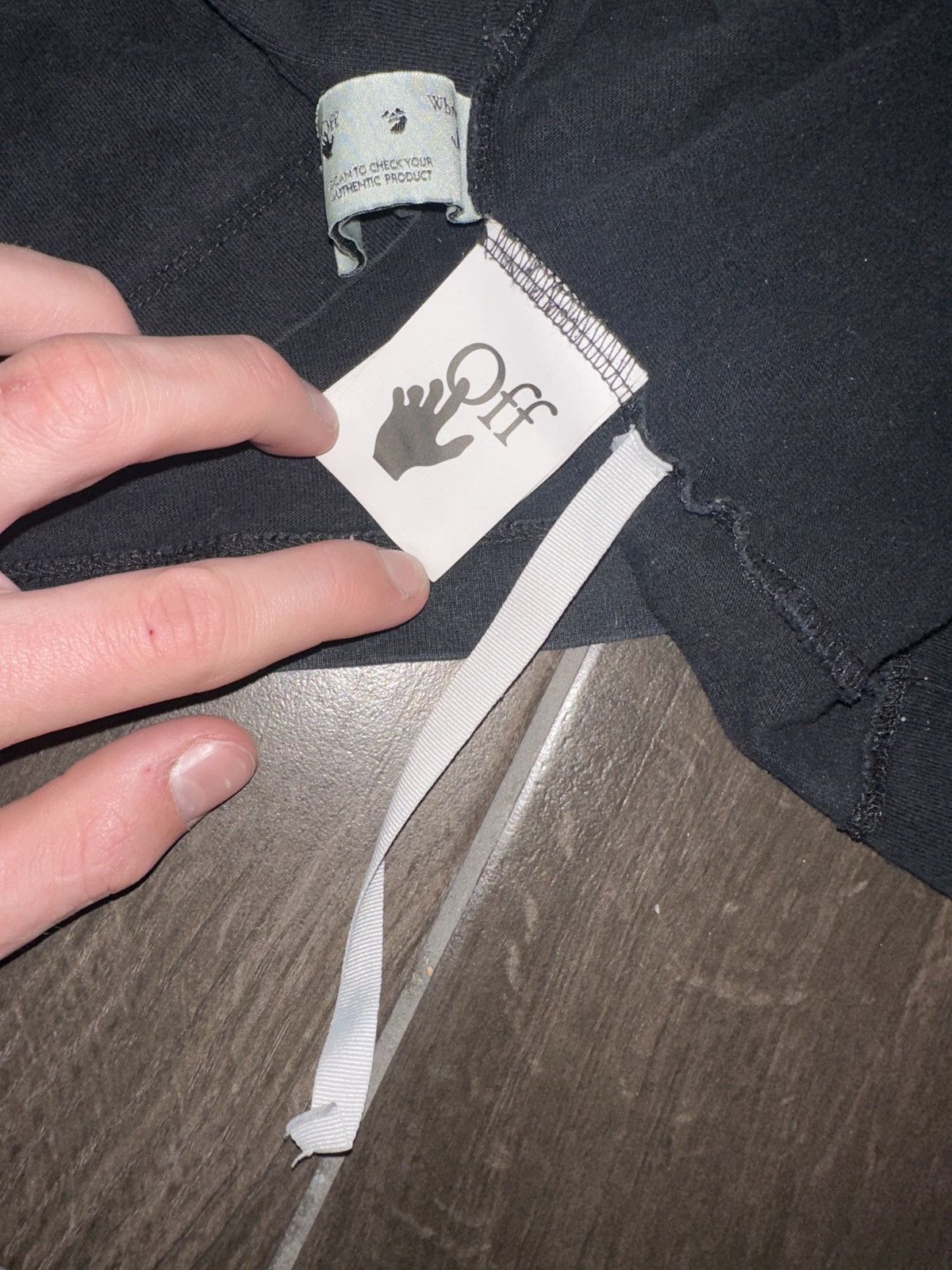 Off-White Off-White Caravaggio Tee Black Size US L / EU 52-54 / 3 - 4 Thumbnail
