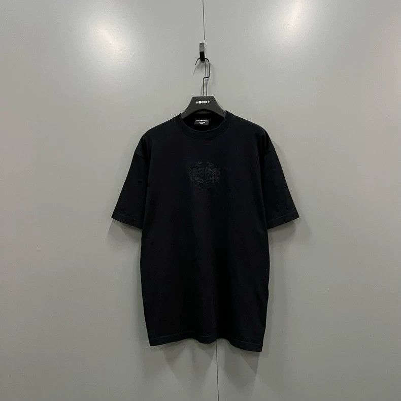 Balenciaga Balenciaga Wheat ear double b embroidered short sleeve Size US XS / EU 42 / 0 - 1 Thumbnail