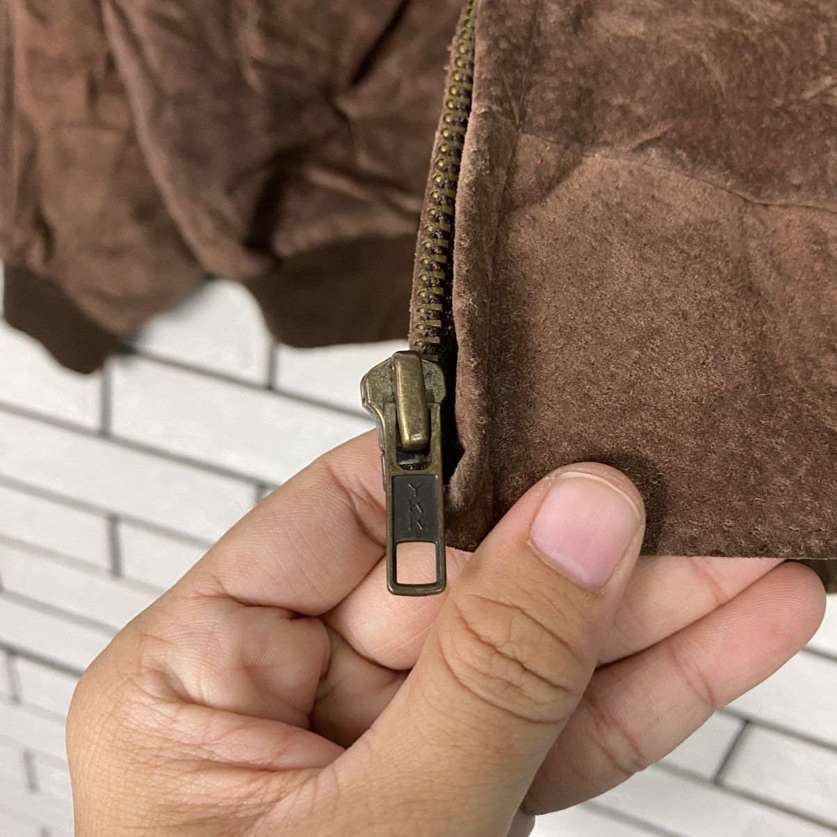 Japanese Brand 📌Vintage Leather Jacket Bomber Houston Harajuku Mother Size US L / EU 52-54 / 3 - 17 Thumbnail
