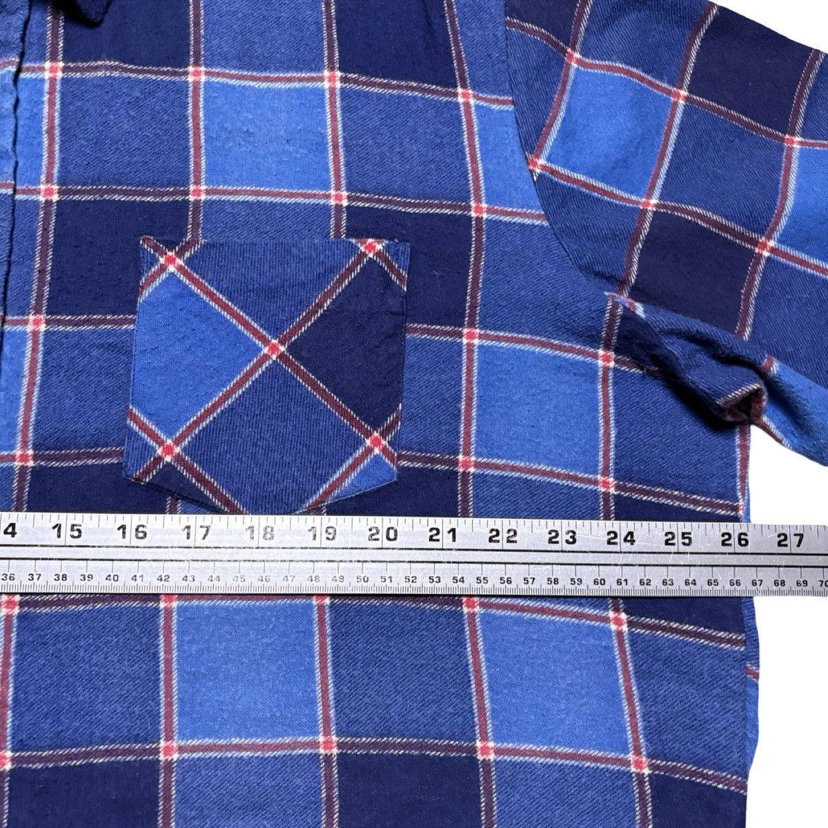 McGregor Vintage Mcgregor Shirt Men’s XL Blue Plaid Flannel Size US XL / EU 56 / 4 - 4 Thumbnail