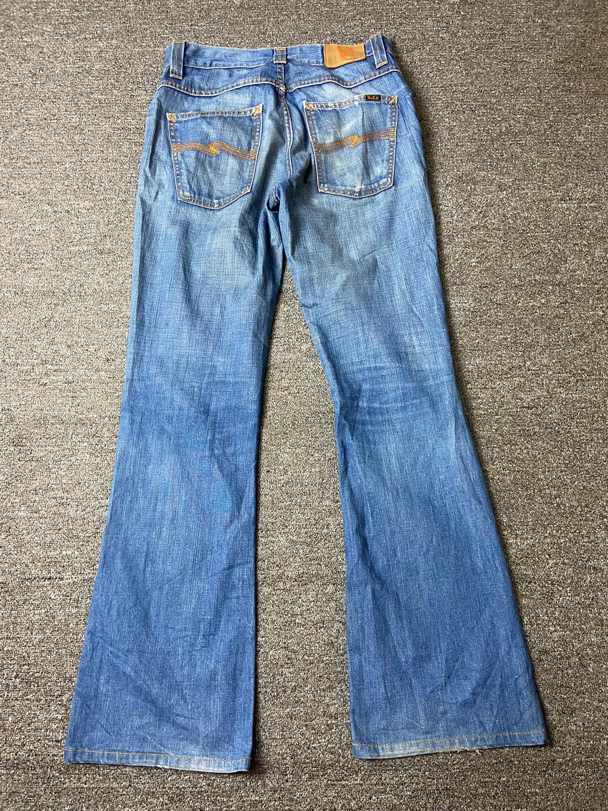 Nudie Jeans Nudie Jeans Flare Cut Denim Pants (149) Size US 29 - 6 Thumbnail