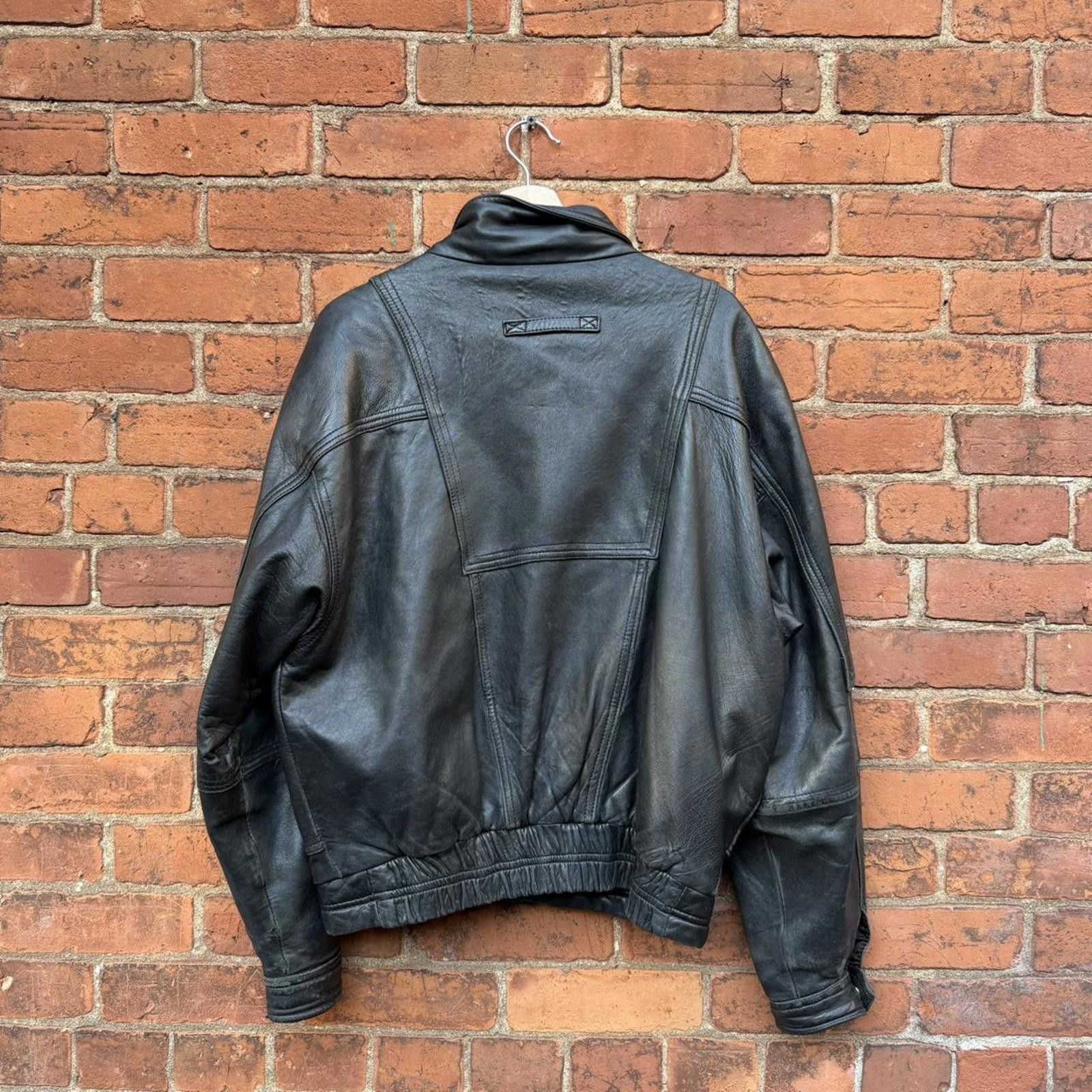Other Vintage midway invasion force second fleet leather jacket M Size US M / EU 48-50 / 2 - 6 Thumbnail