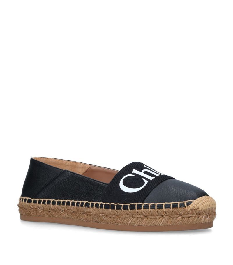 image of Chloe O1Loc1C0424 Woody Espadrillas In Black Shoes, Women's (Size 6)