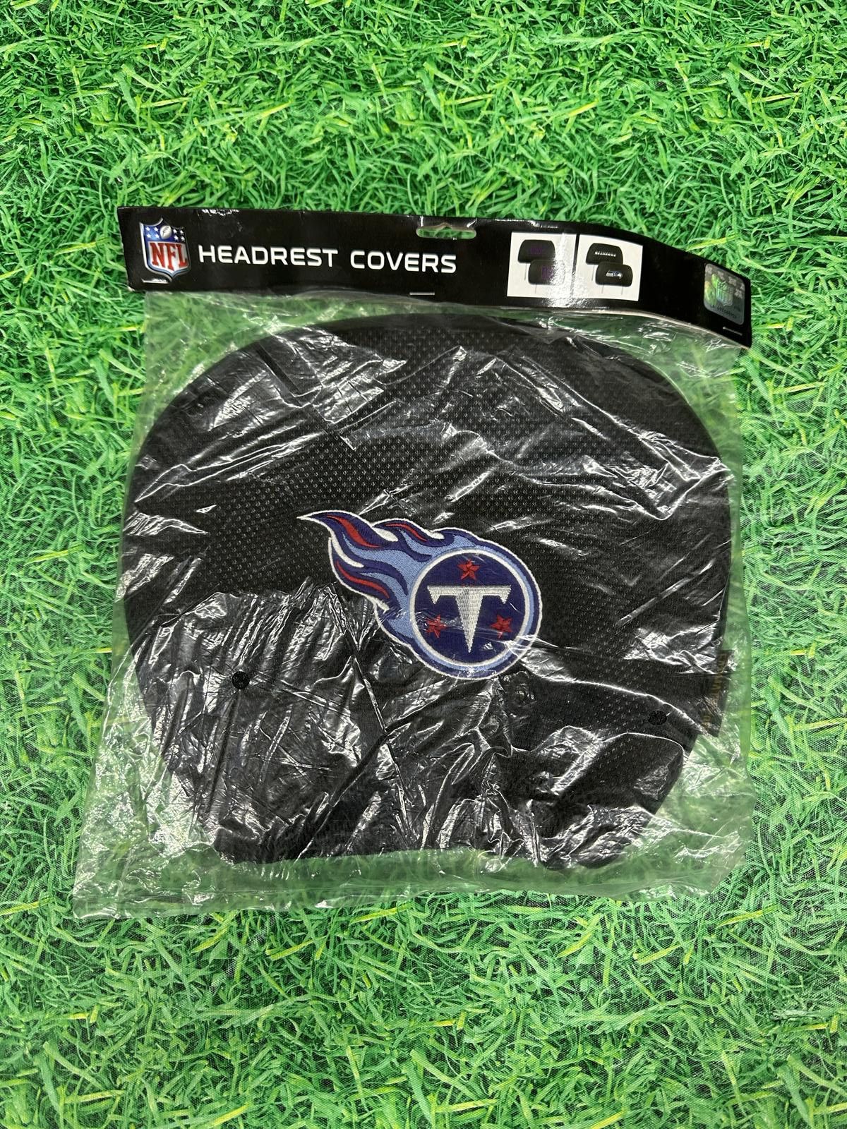 NFL Tennessee Titans NFL HEAD REST COVERS NEW Size ONE SIZE - 1 Thumbnail