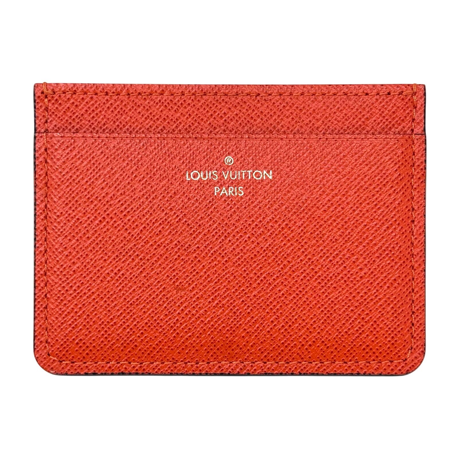 Louis Vuitton Louis Vuitton Orange Cardholder Wallet Size ONE SIZE - 1 Thumbnail