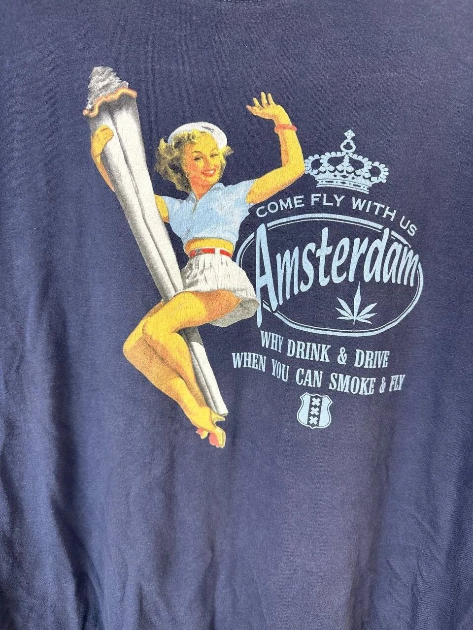 Other Vintage FOX “Why Drink & Drive When You Smoke & Fly” L Size US L / EU 52-54 / 3 - 3 Thumbnail