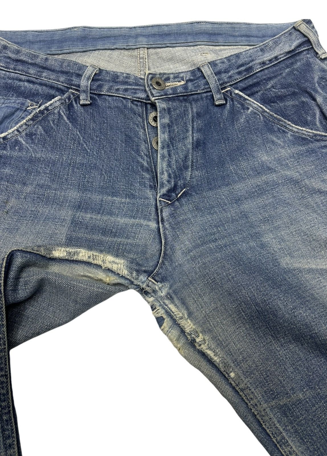 Japanese Brand × Johnbull × KOJIMA GENES JOHN BULL KOJIMA WIDE LEG BAGGY JEANS 45rpm Style Size US 32 / EU 48 - 9 Thumbnail