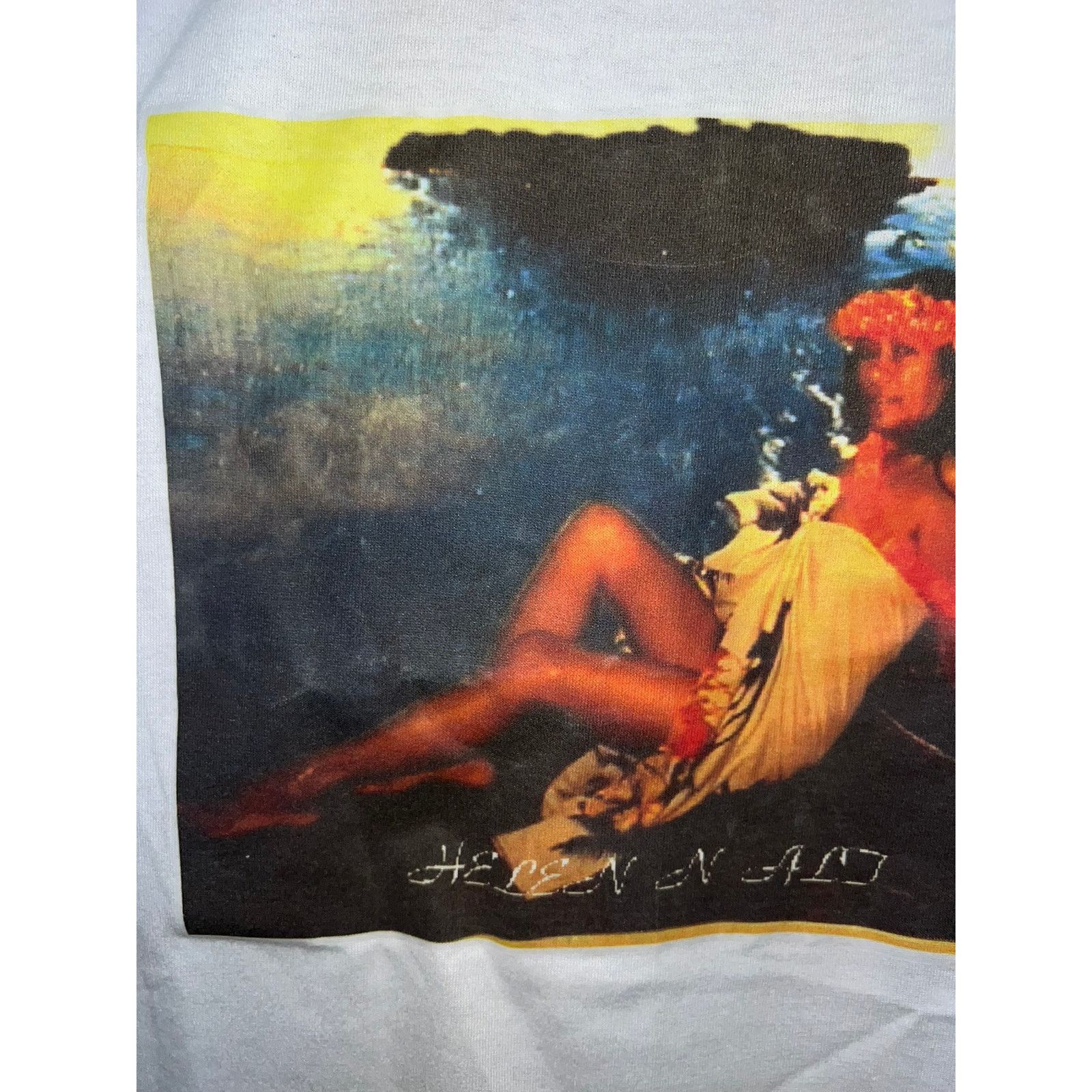 Hanes Vinage Helen N Alt Shirt JR Wahines Hawaii Hawaiian Girl 90s Size US L / EU 52-54 / 3 - 4 Thumbnail