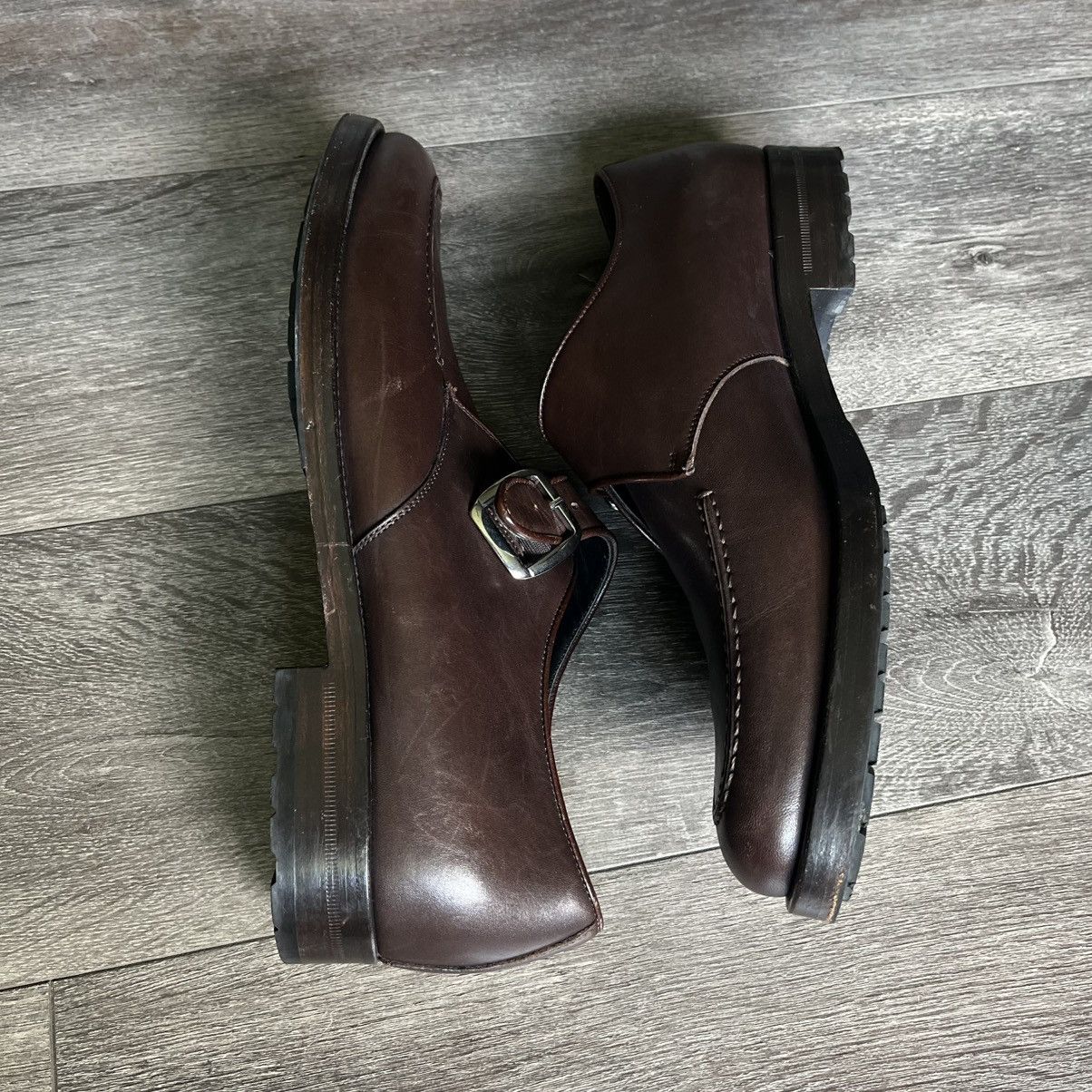 Mr. Hare Vintage Mr. Hare Bacon Monk Strap Shoes Loafers Brown 10.5 Size US 10.5 / EU 43-44 - 4 Thumbnail