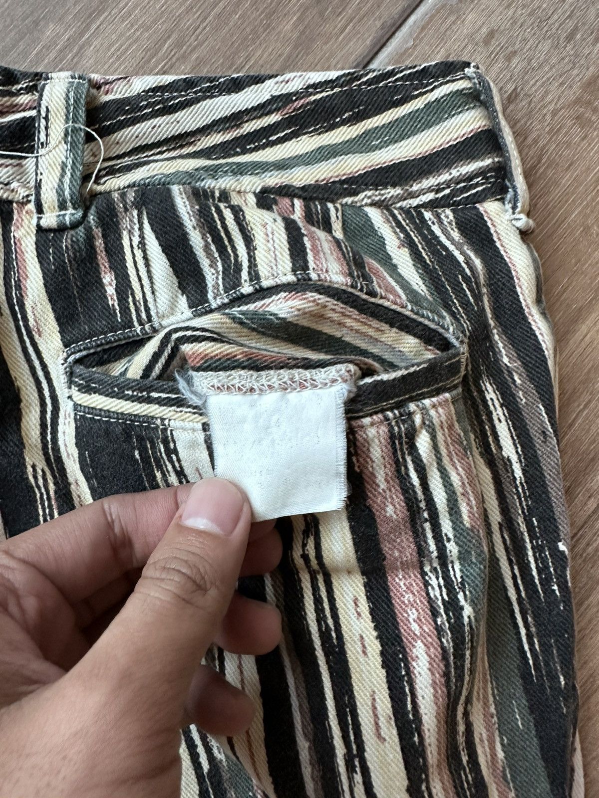Tornado Mart 2000s Tornado Mart Multicolor Flare Jeans Size 27" / US 4 / IT 40 - 10 Thumbnail