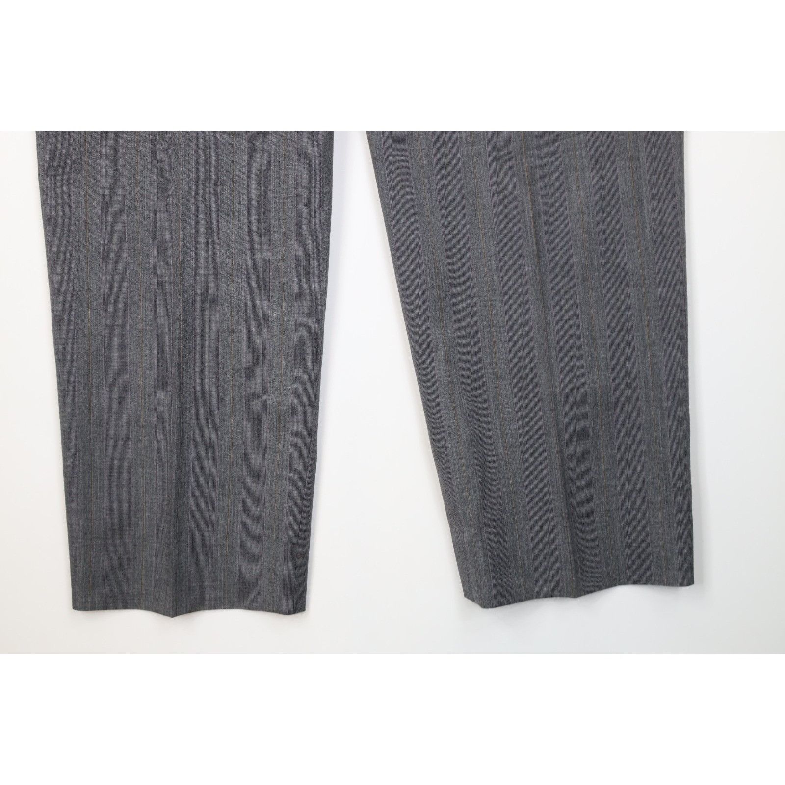 Vintage Vintage 90s Streetwear 2 Piece Wool Suit Wedding Striped Size 44L - 20 Thumbnail