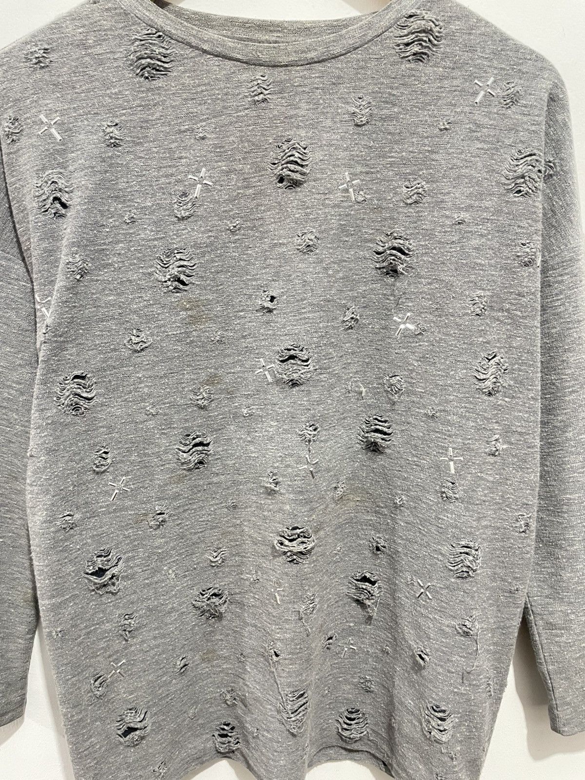Beauty Beast × If Six Was Nine × Japanese Brand CRAZY DISTRESED JAPANESE STYLE LONG SLEEVE Size US M / EU 48-50 / 2 - 4 Thumbnail