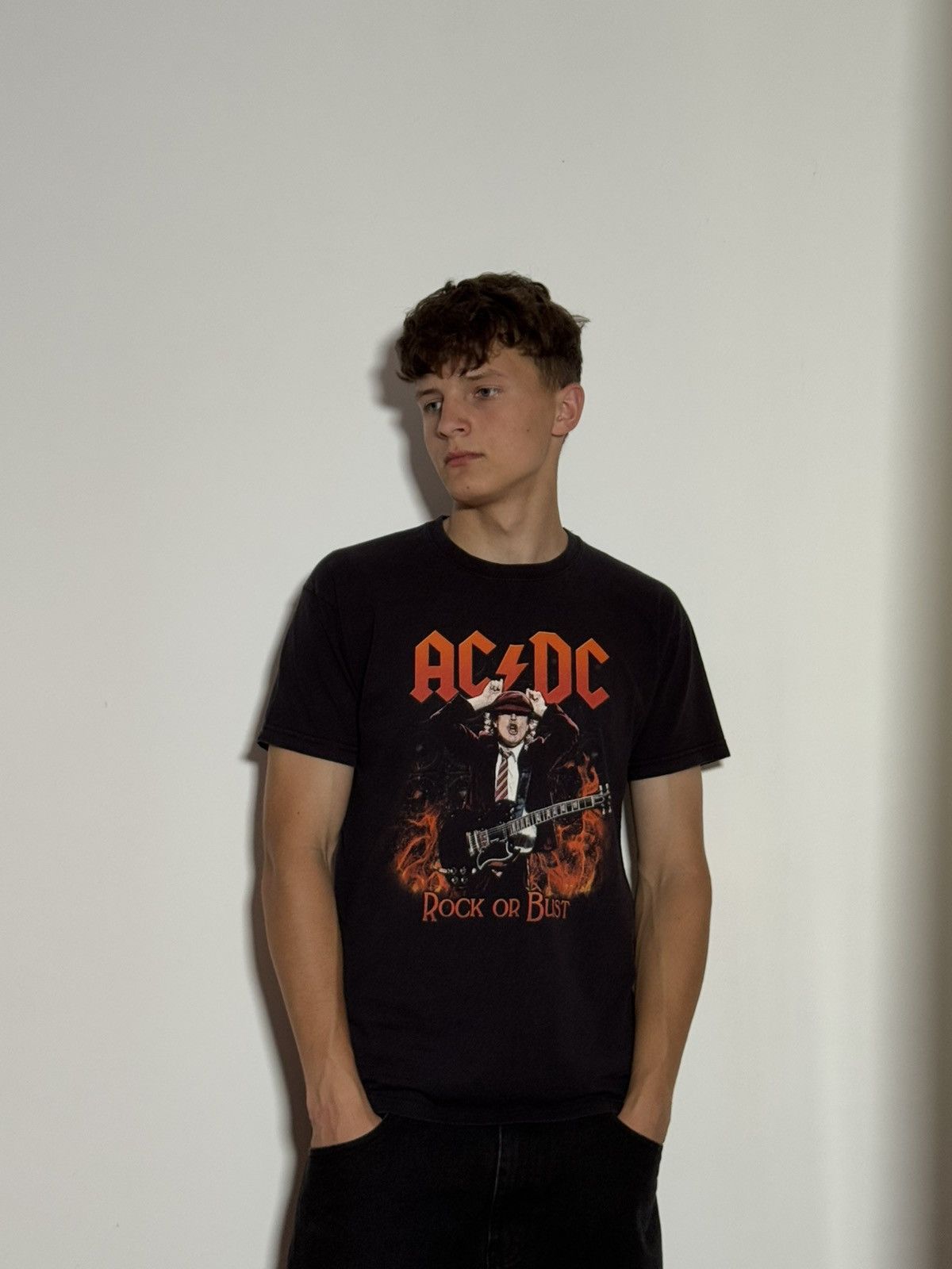 AC/DC AC/DC 2015 Rock Band Tour Rock or Bust T-Shirt Size US M / EU 48-50 / 2 - 1 Thumbnail