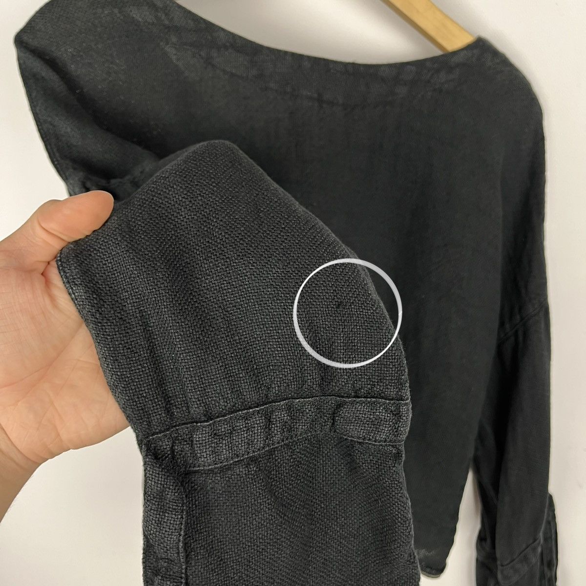 If Six Was Nine Avant-Garde Ewa I Walla linen cotton ladies gothic cardigan Size M / US 6-8 / IT 42-44 - 22 Thumbnail