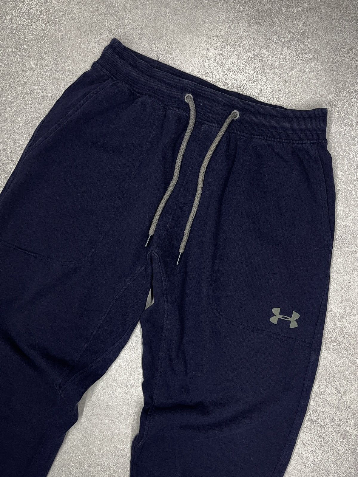 Under Armour Mens Under Armour Sweatpants Navy Size L Size US 34 / EU 50 - 3 Thumbnail