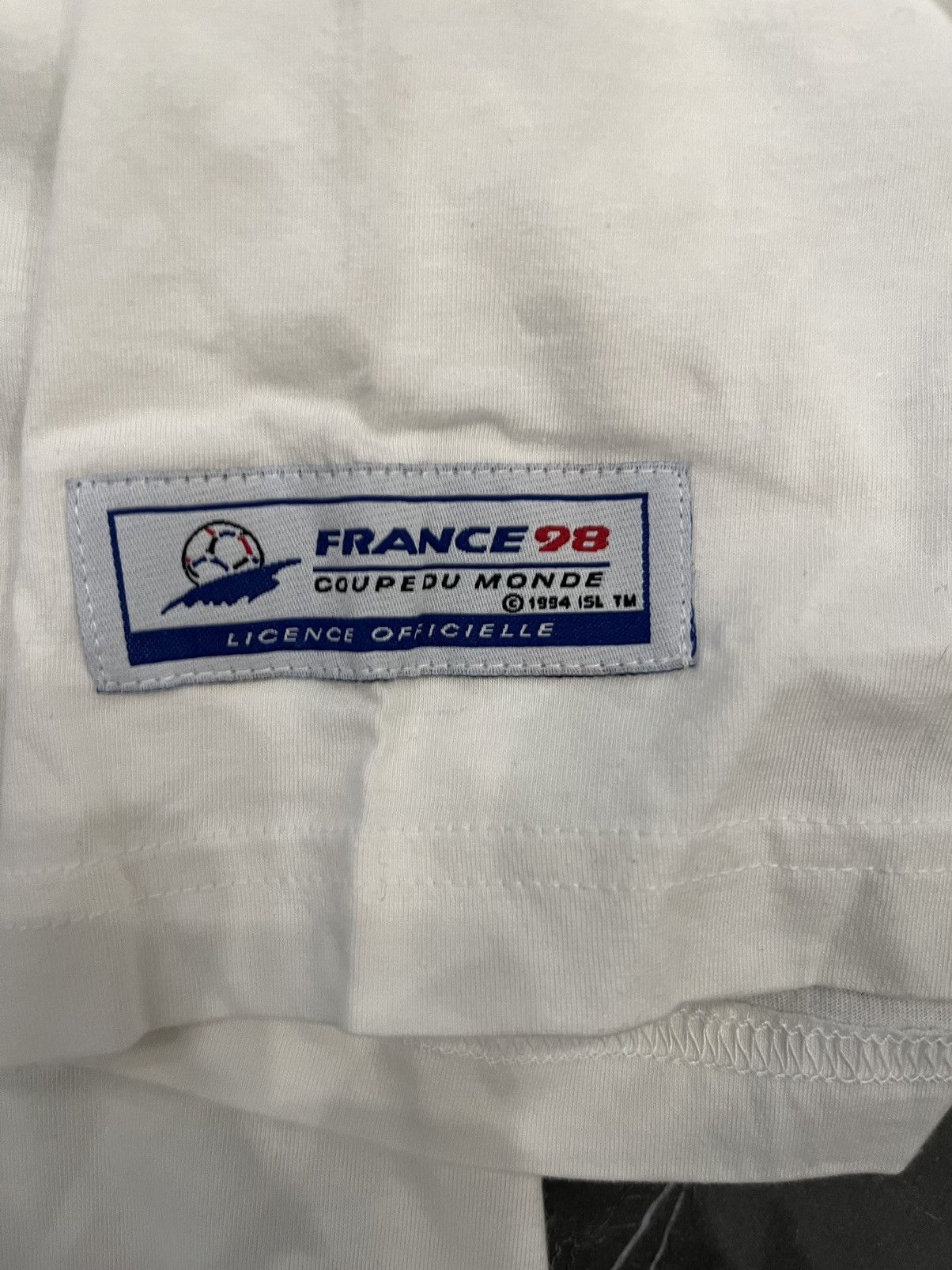Adidas Adidas France 1998 World Cup Brazil T Shirt Brand New Size US XL / EU 56 / 4 - 6 Thumbnail