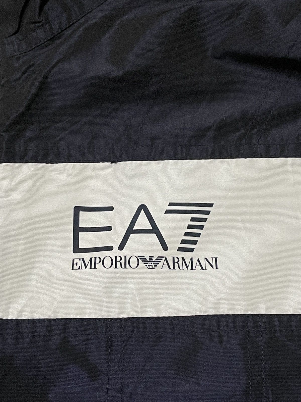 Emporio Armani × Vintage Rare Design Vintage Emporio Armani Waxed Vests 2000s Size US XXL / EU 58 / 5 - 9 Thumbnail