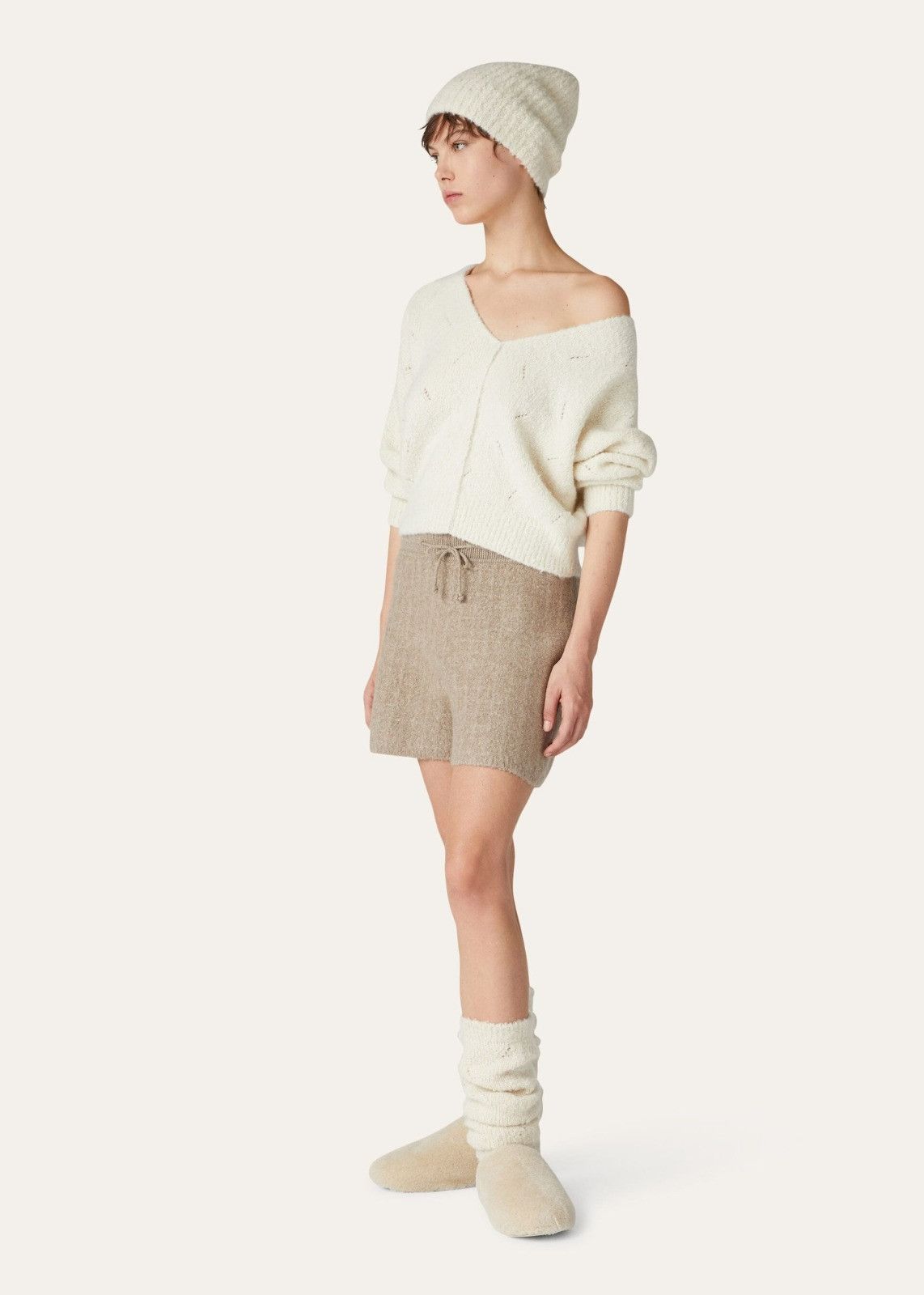 Loro Piana o1srvl11e1125 FAN1846 Cocooning Short in Brown Size 27" / US 4 / IT 40 - 3 Thumbnail
