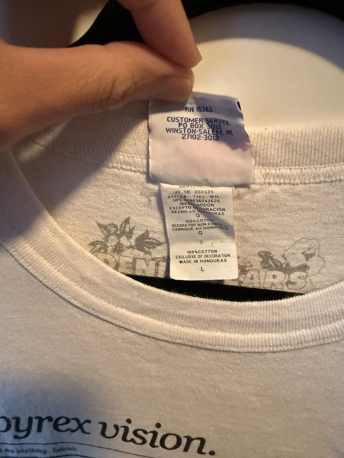 DENIM TEARS 2012 Denim Tears x Champion Virgil Abloh Pyrex Vision Size L Size US L / EU 52-54 / 3 - 3 Thumbnail