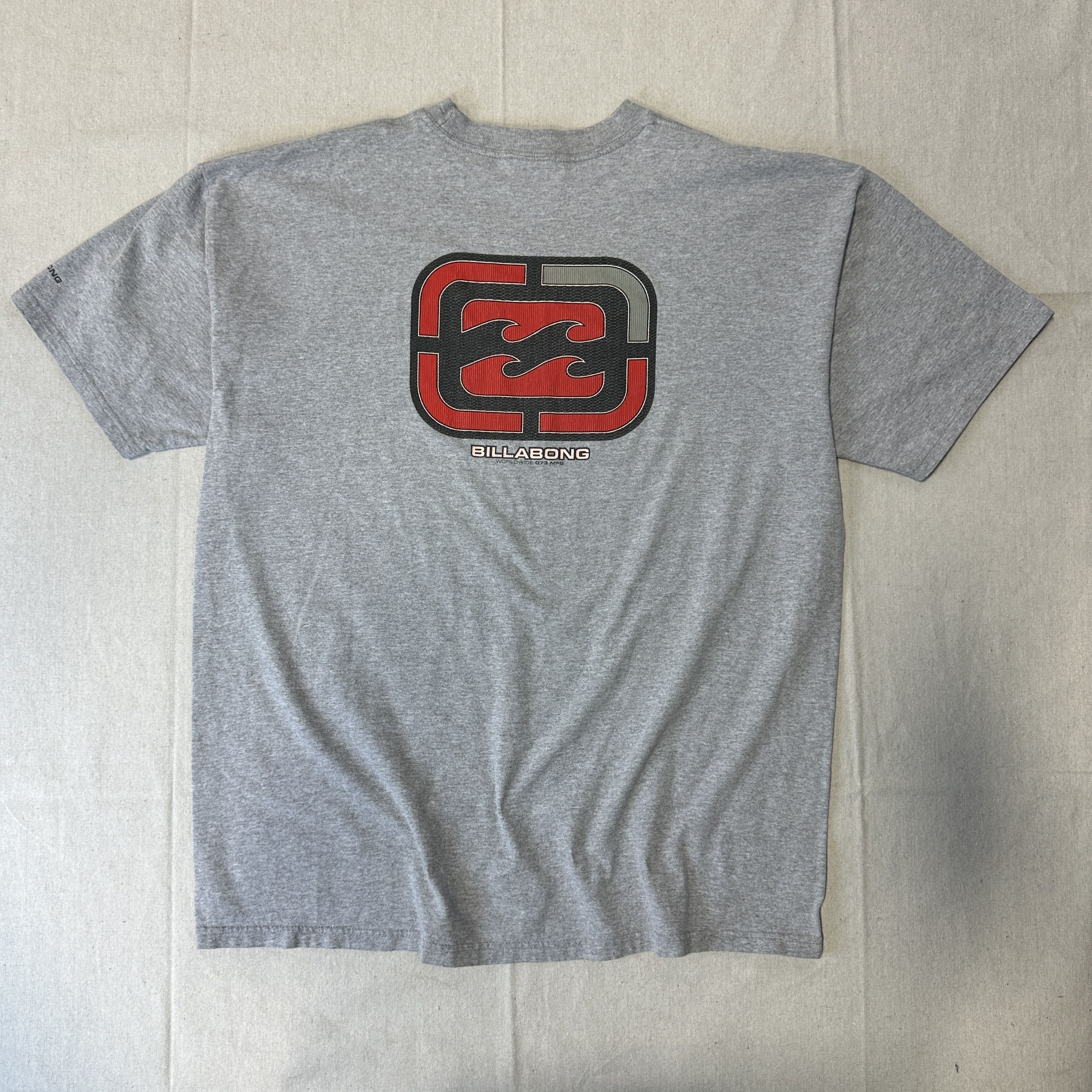 Billabong Vintage Billabong Red Logo Graphic T-Shirt Size XL Size US XL / EU 56 / 4 - 7 Thumbnail