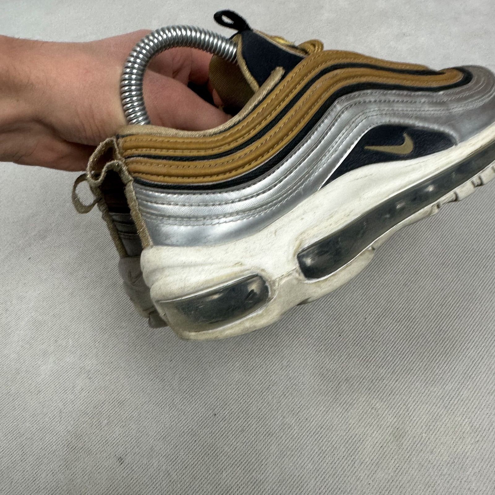 Nike Nike Air Max 97 AQ4137-700 Women's Metallic Gold Shoes 7.5 Size US 7.5 / IT 37.5 - 5 Thumbnail
