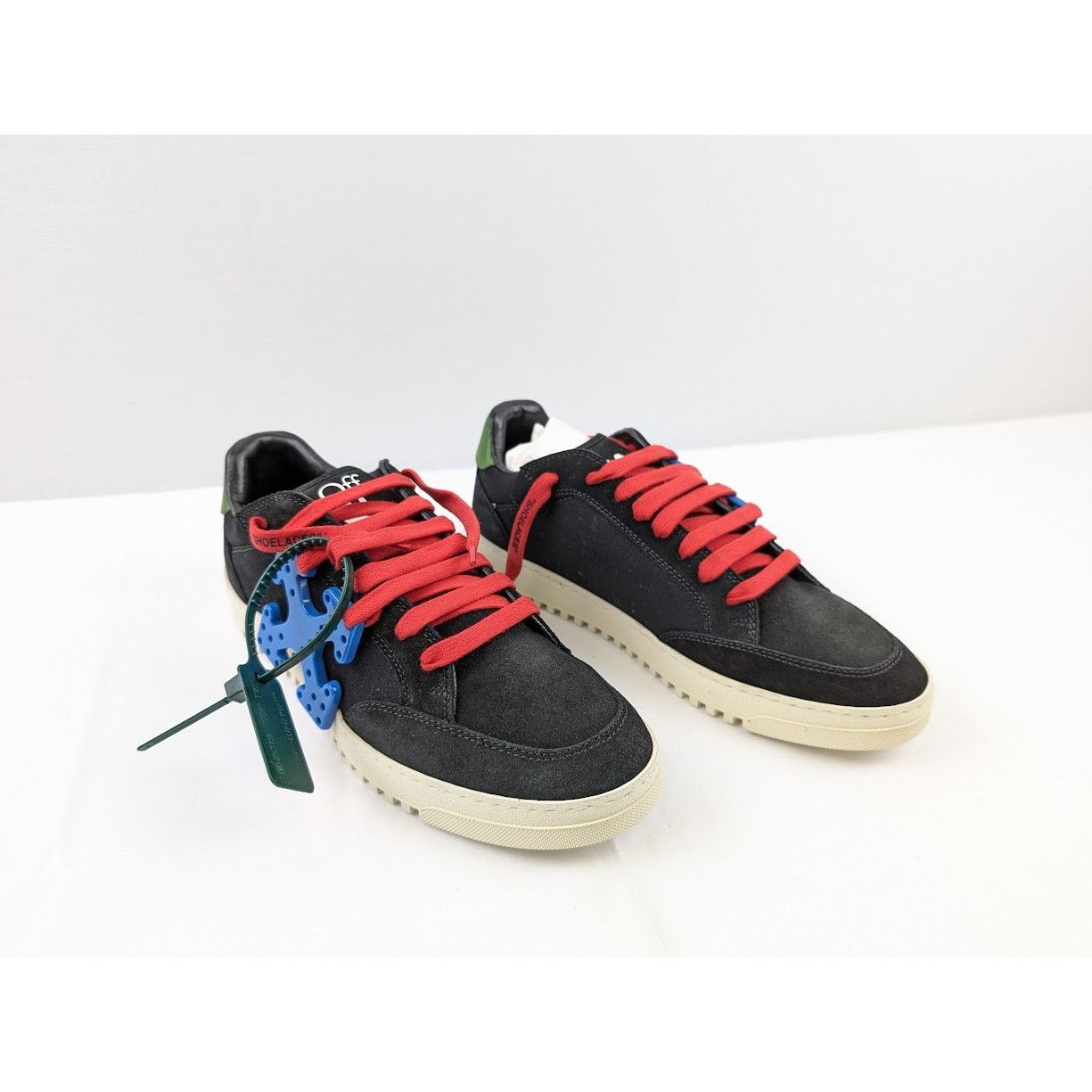 Off-White o1rshd1 Meccano 5.0 Sneakers in Black / Blue Size US 10 / EU 43 - 12 Thumbnail