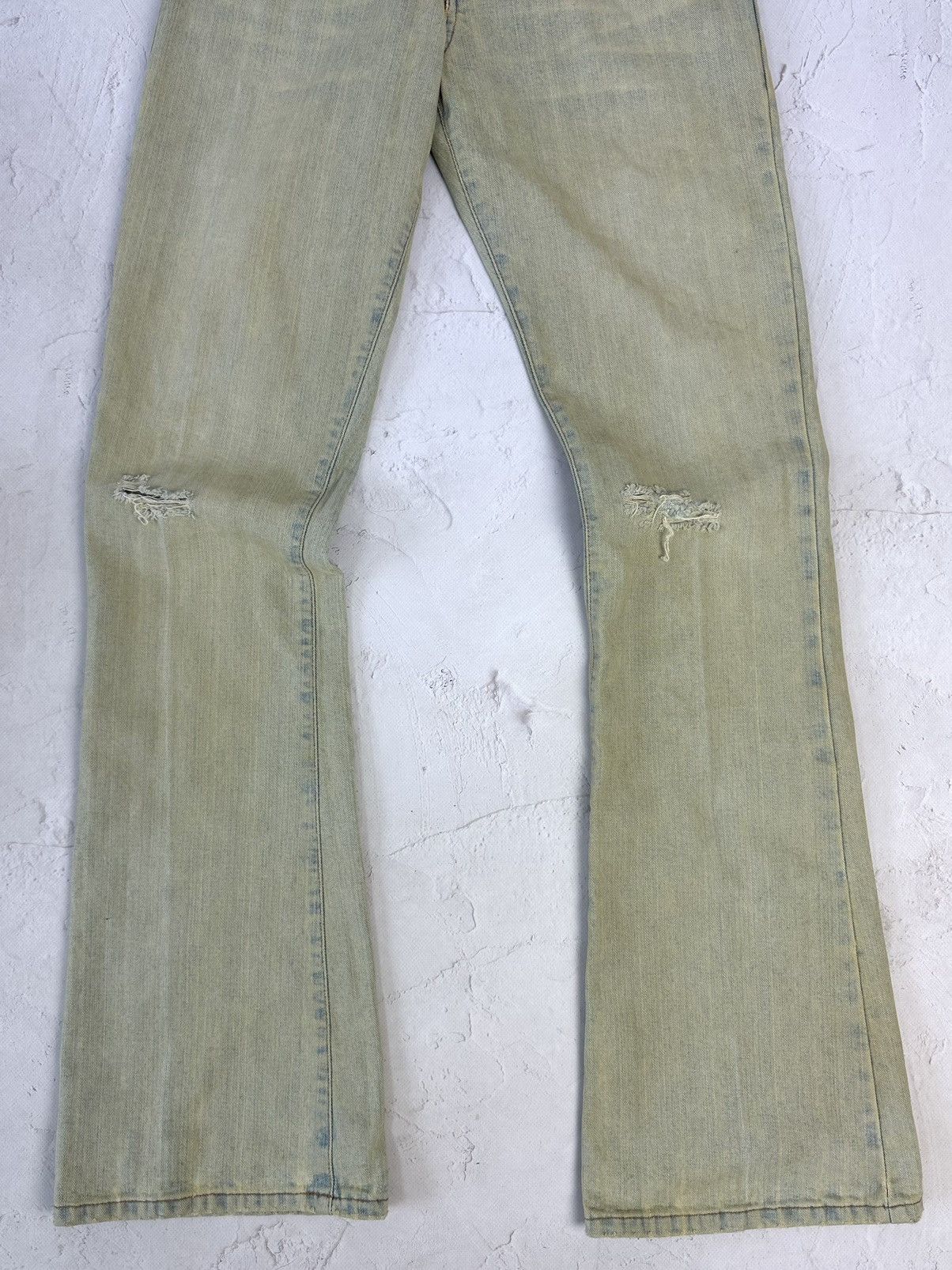 Miss Sixty Vintage Y2K Miss Sixty Distressed Washed Jeans Size 28" / US 6 / IT 42 - 2 Thumbnail