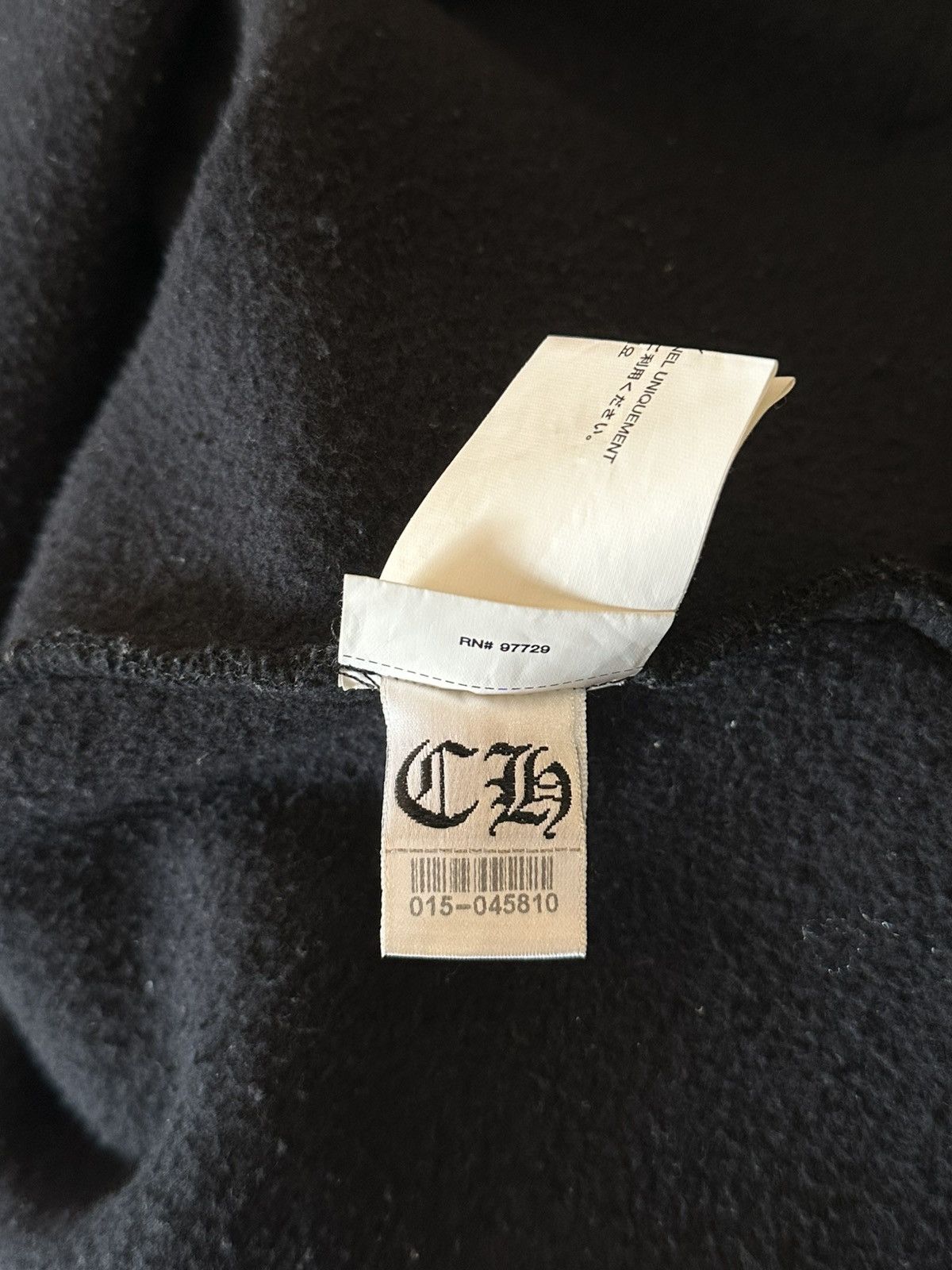Chrome Hearts CHROME HEARTS LEATHER SLEEVE CREWNECK Size US L / EU 52-54 / 3 - 9 Thumbnail