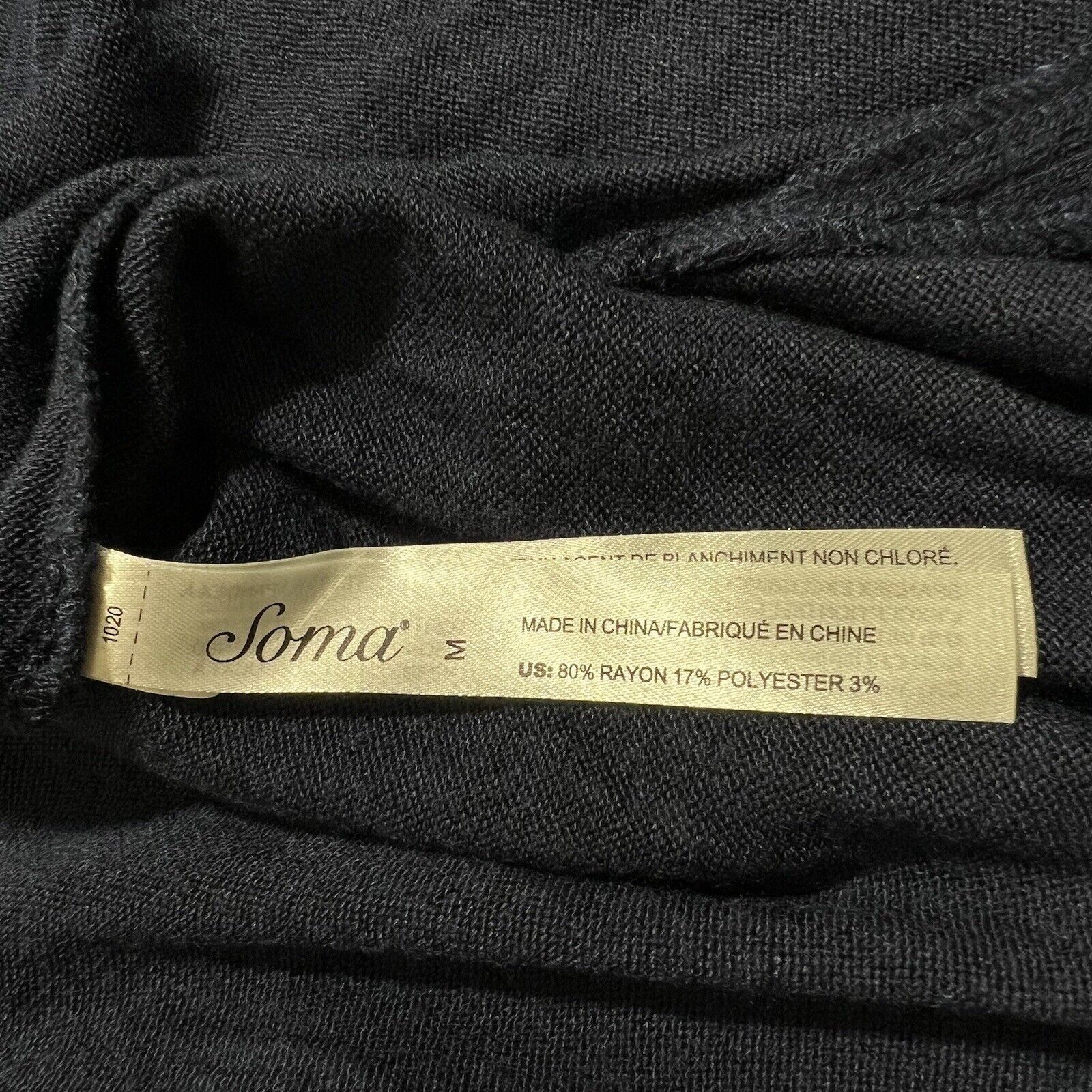 Other SOMA Henley V Neck Blue Lightweight Sweater Pullover Size M / US 6-8 / IT 42-44 - 12 Thumbnail