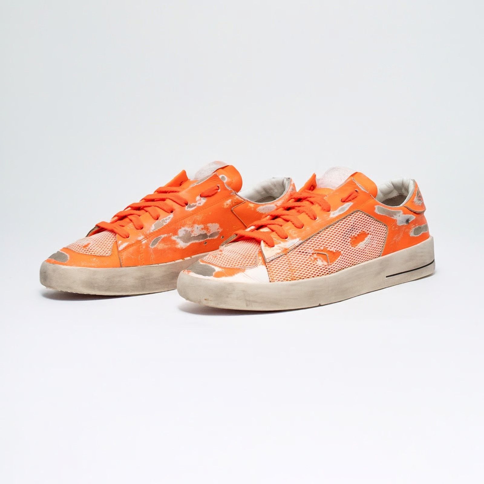 Golden Goose o1bcso1str0126 Stardan Leather Sneaker in Orange Size US 8 / EU 41 - 3 Thumbnail