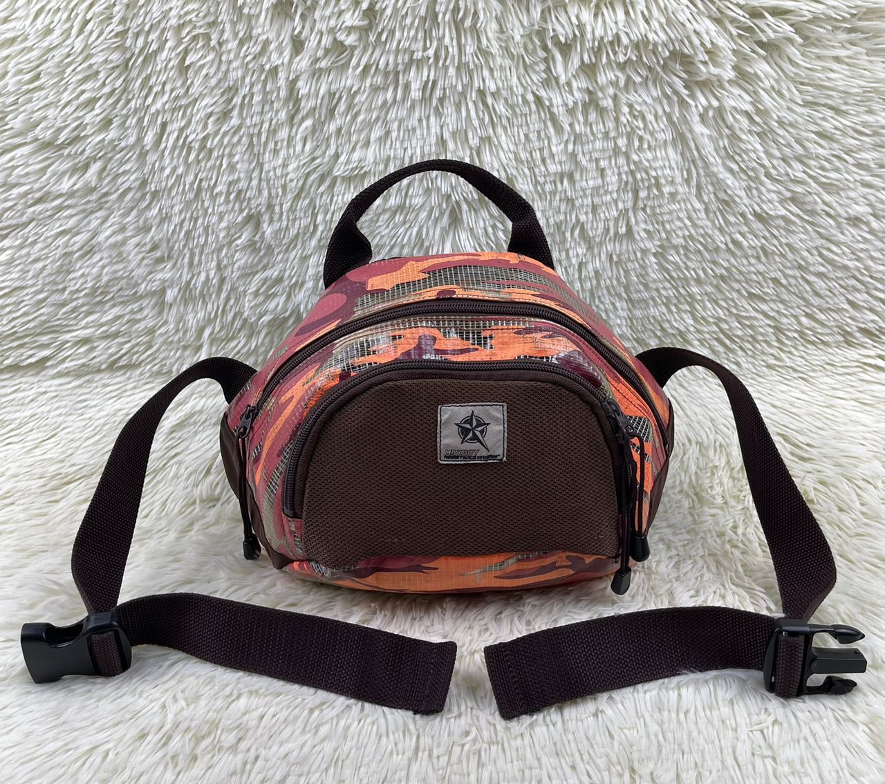 20471120 × Japanese Brand Milkboy Resistance Satellites Camo Waist Bag Size ONE SIZE - 1 Thumbnail